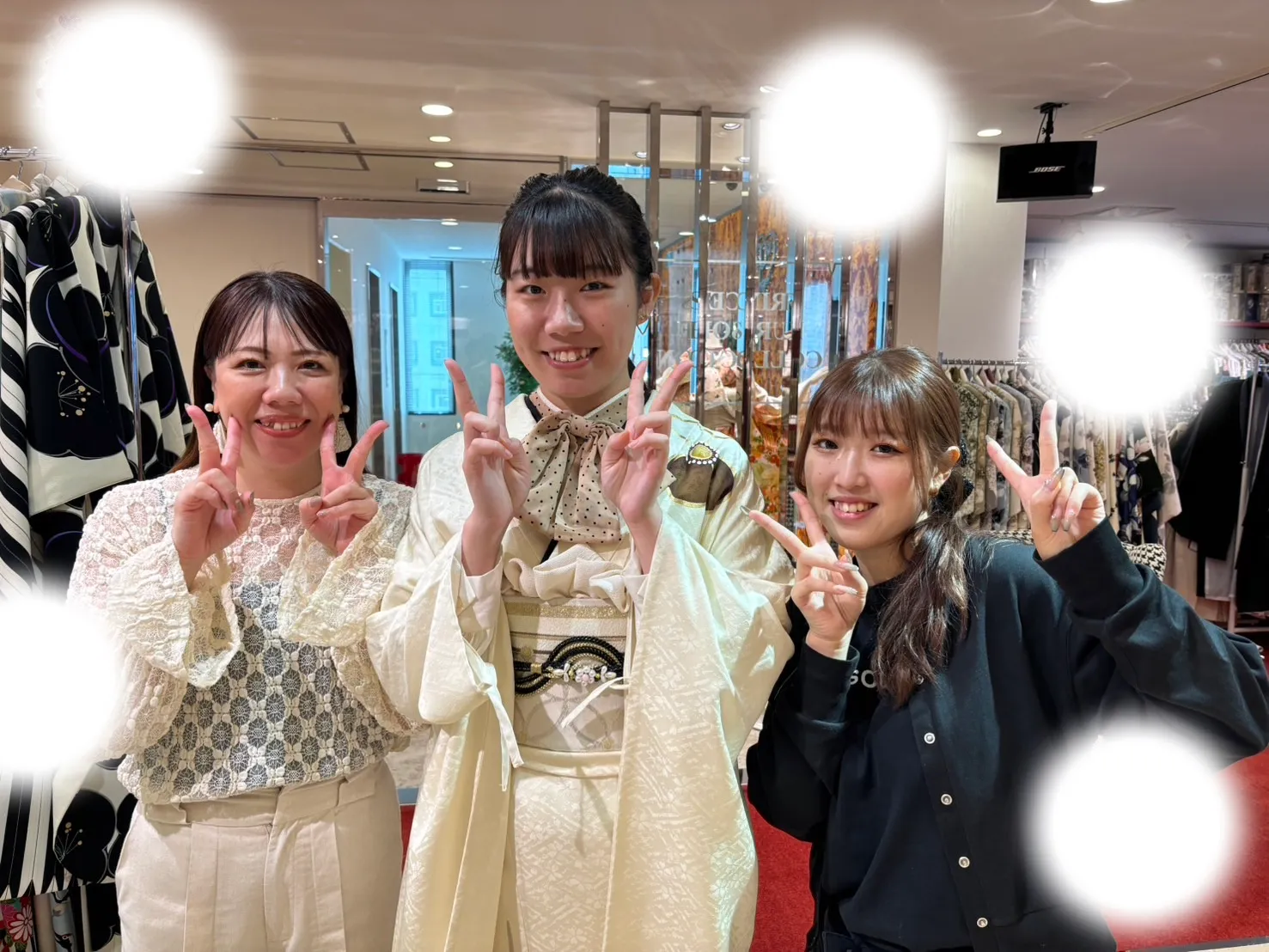 成人式　前撮り　梅田　袴　くすみカラー　かわいい　イマドキ　淡色　古典　タカゼン　撮影
