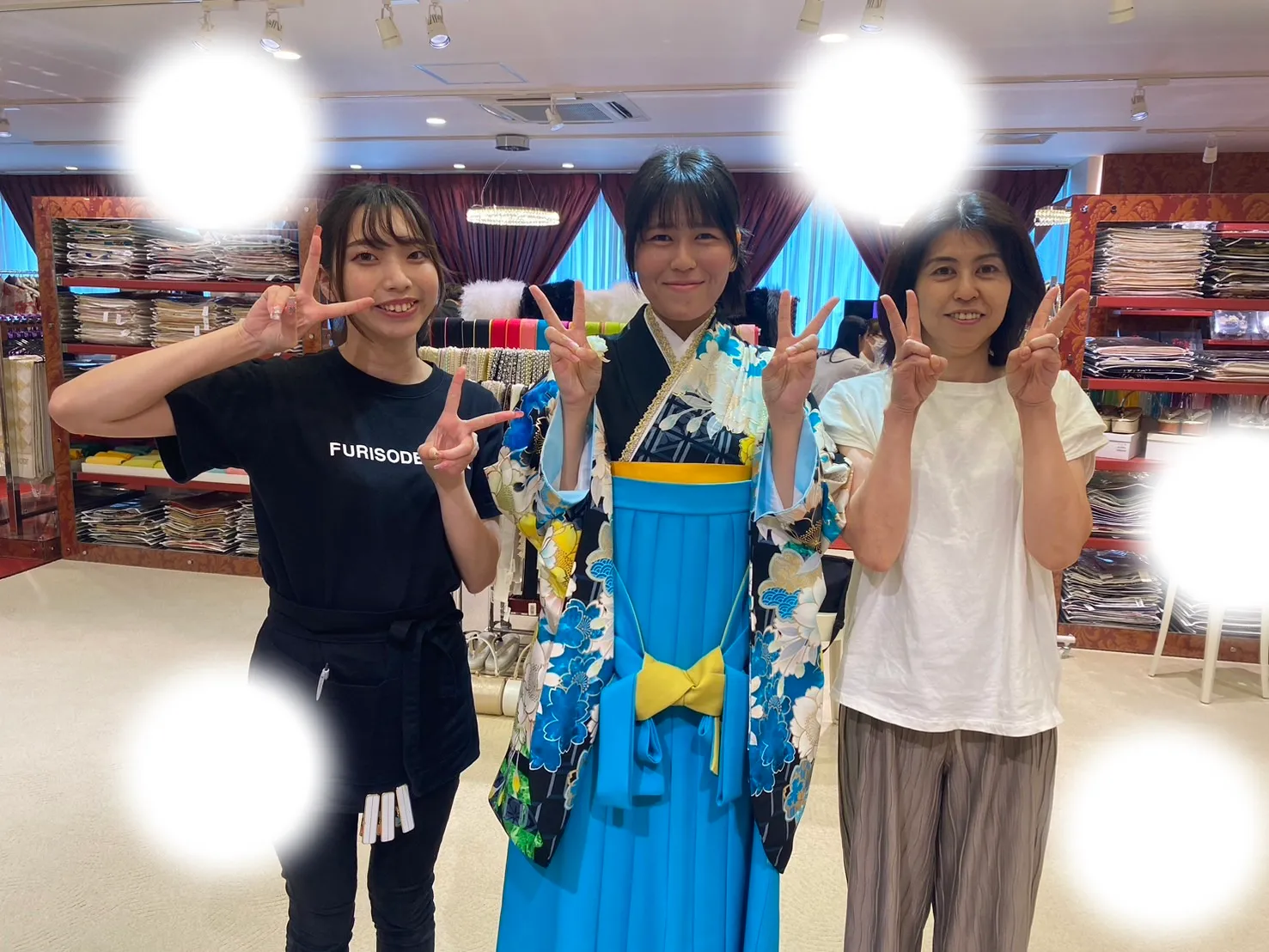 成人式　前撮り　梅田　袴　くすみカラー　かわいい　イマドキ　淡色　古典　タカゼン　撮影