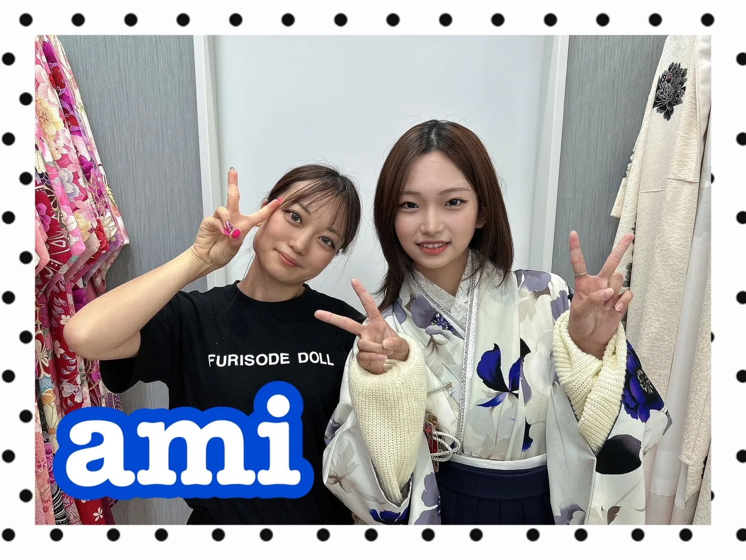 【TAKAZEN橿原店】25日♡2025年卒業の大人可愛いイマドキくすみカラー袴姫ちゃん＆ブルーがお洒落すぎるかっこかわいい袴姫ちゃん♡