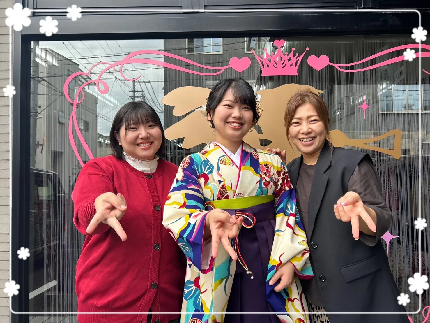 【TAKAZEN奈良店】28日♡昔ながらの古典柄やTAKAZENオリジナルのヘップバーンのお振袖を最高に可愛くコーディネートお振袖姫ちゃん達＆レトロポップな個性的な袴でコーディネートした袴姫ちゃん達の前撮り撮影会♡