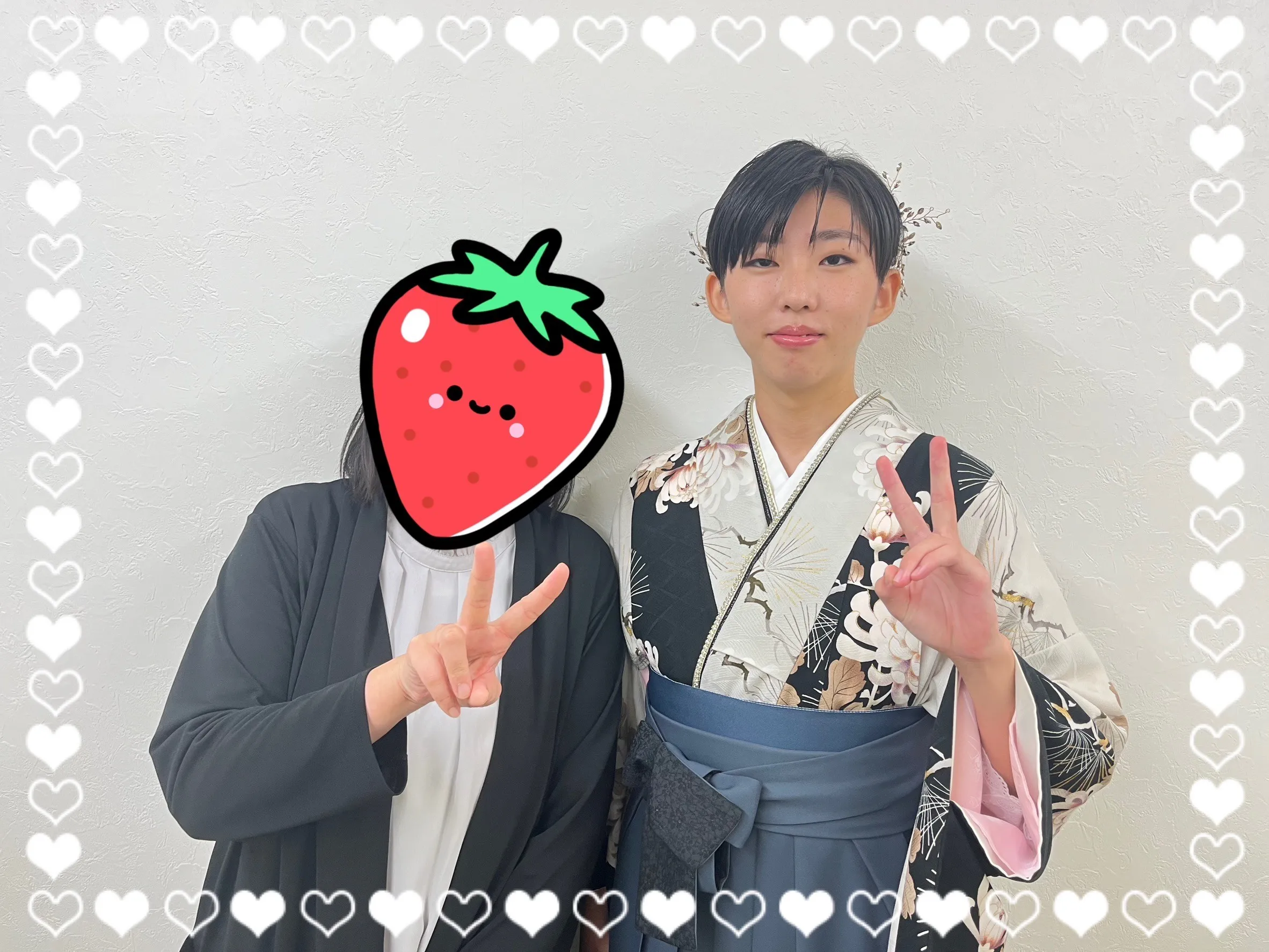 袴　前撮り撮影会　可愛い　おしゃれ　かっこいい　黒　グレー　大人っぽい　紺　