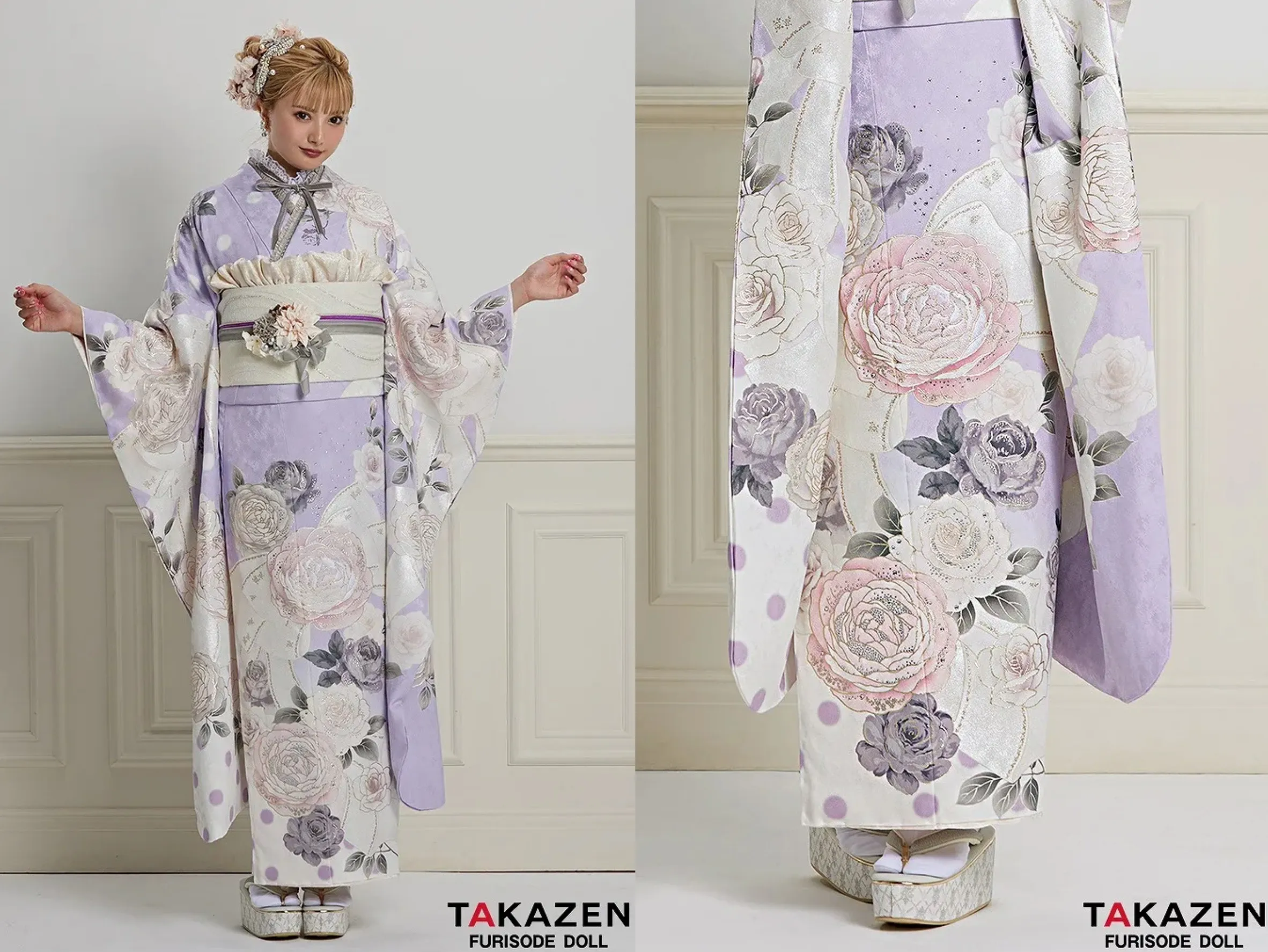 振袖　レンタル　奈良　振袖安い　https://www.takazen.jp/furisode/furisode-103703/