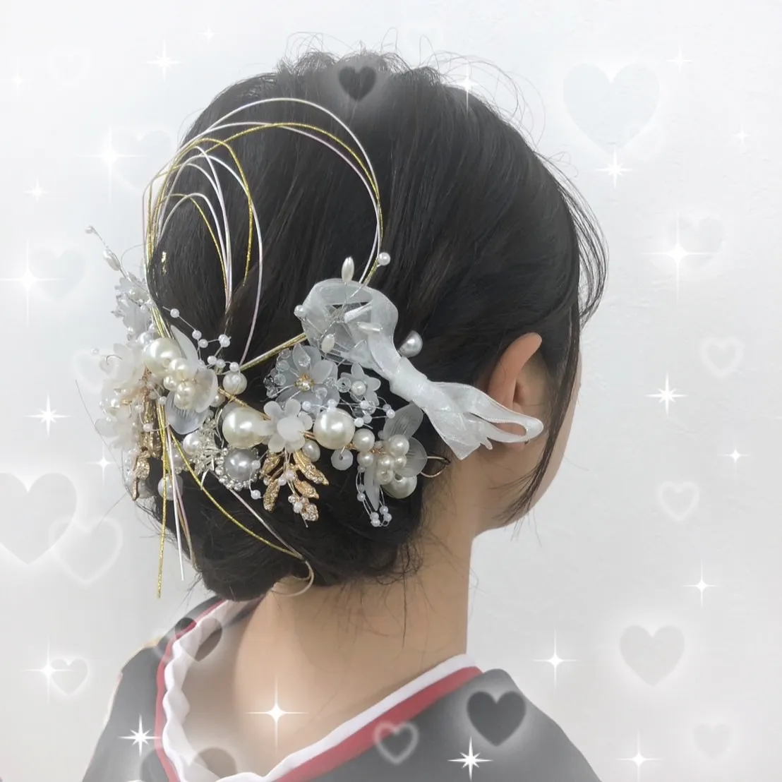 振袖レンタル　奈良　成人式　振袖　前撮り撮影会　かわいい　おしゃれ　ヘアスタイル