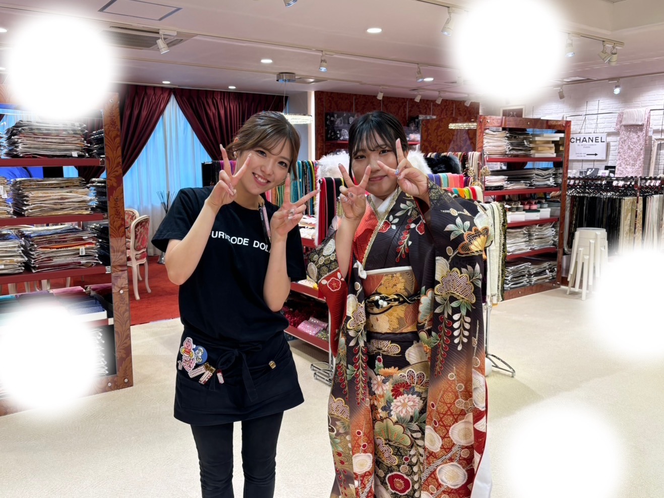 【TAKAZEN大阪梅田本店】♡25日　お持ち込みのとっても綺麗なお振袖にタカゼンの小物をプラスしたコーディネート姫ちゃん♡