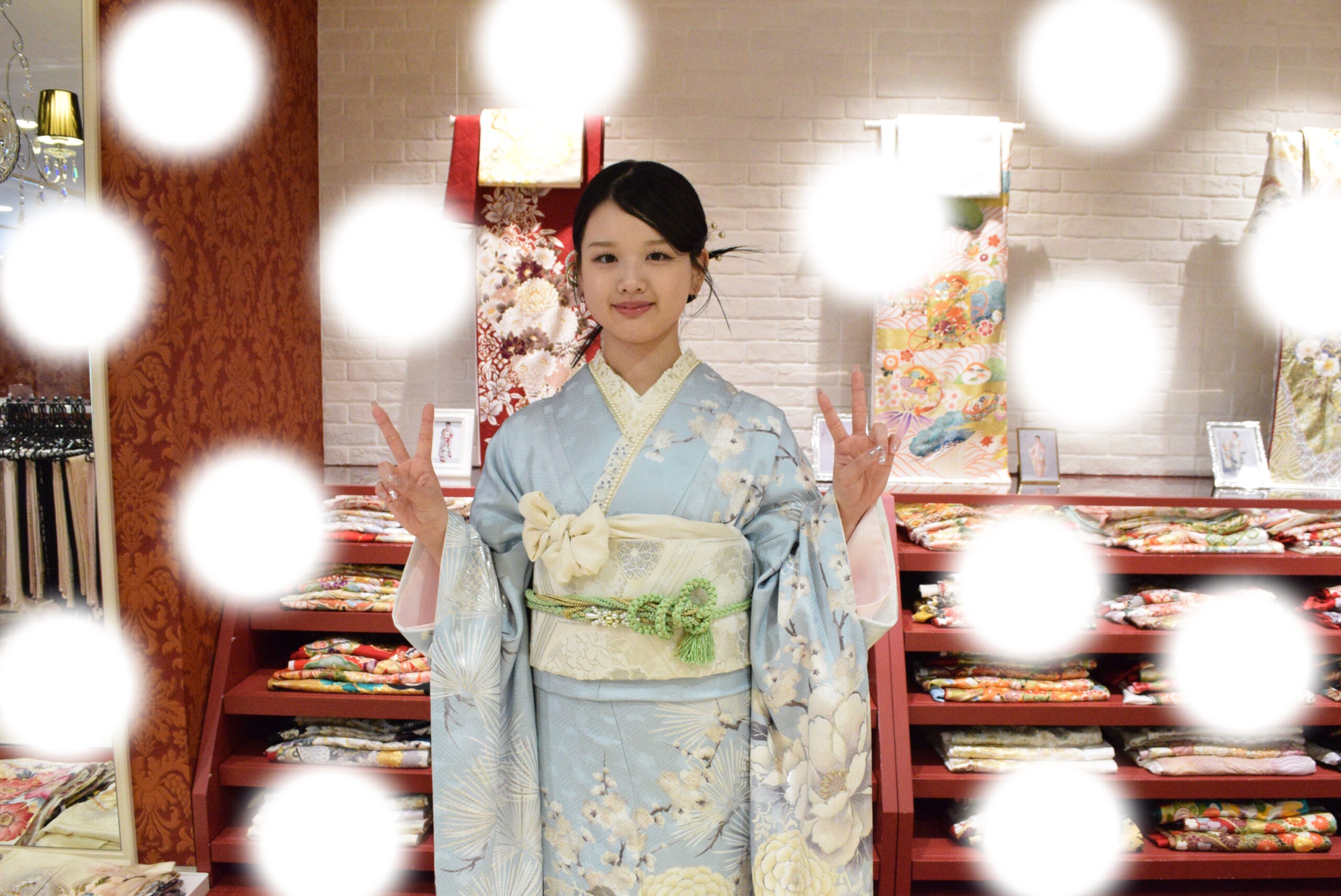 成人式　前撮り　梅田