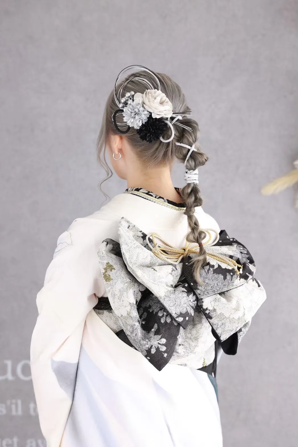 卒業式前撮り　袴前撮り　成人式前撮り　振袖前撮り　髪飾り　ヘアアレンジ　可愛い