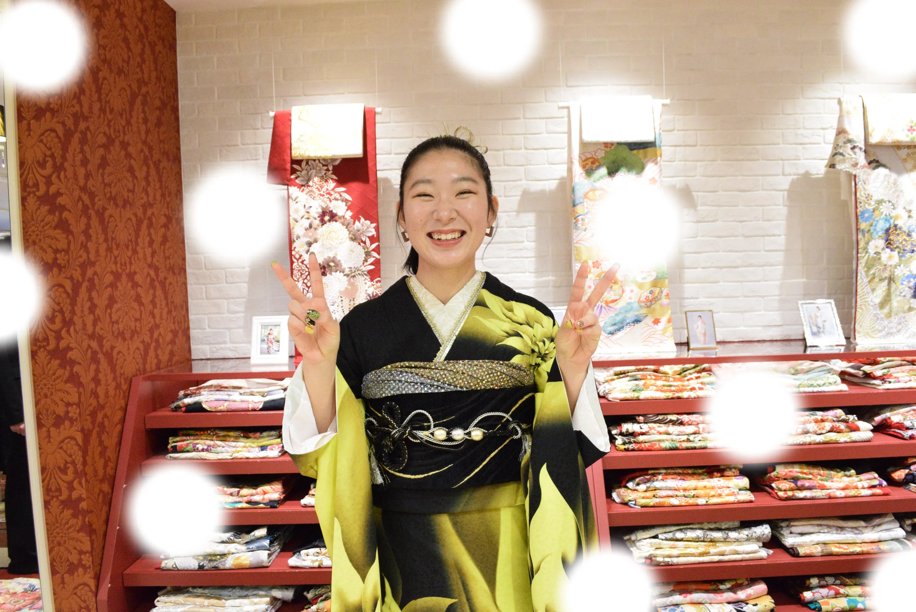 成人式　前撮り　梅田　袴　くすみカラー　かわいい　イマドキ　淡色　古典　タカゼン　撮影