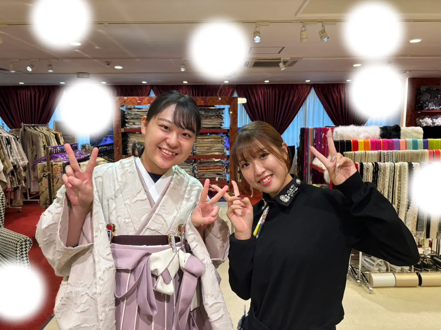 卒業式　袴　レンタル　くすみカラー　かわいい