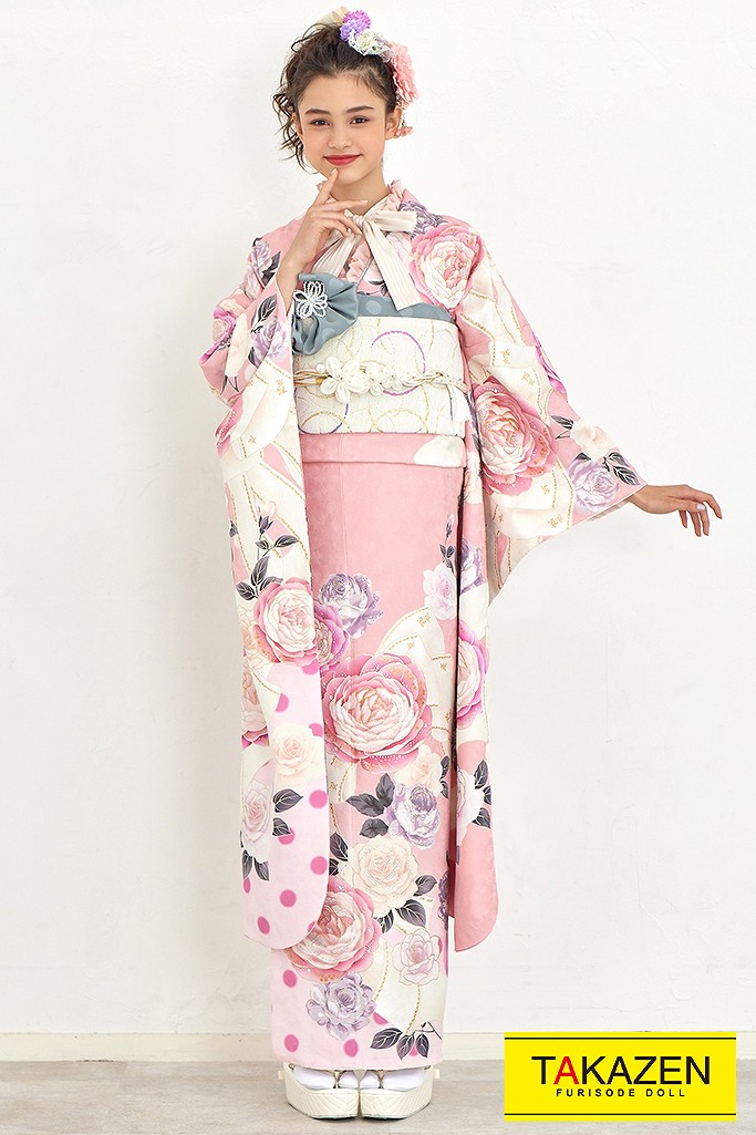 振袖　レンタル　可愛い　おしゃれ　かっこいい　イマドキ　くすみ　写真　妹割