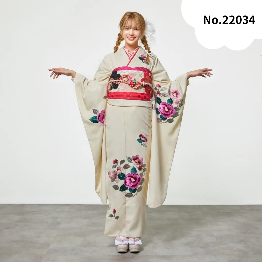 振袖レンタル　成人式　なんば　心斎橋　天王寺 キュート＆ガーリー　　レトロ　安い振袖　安くて可愛い振袖