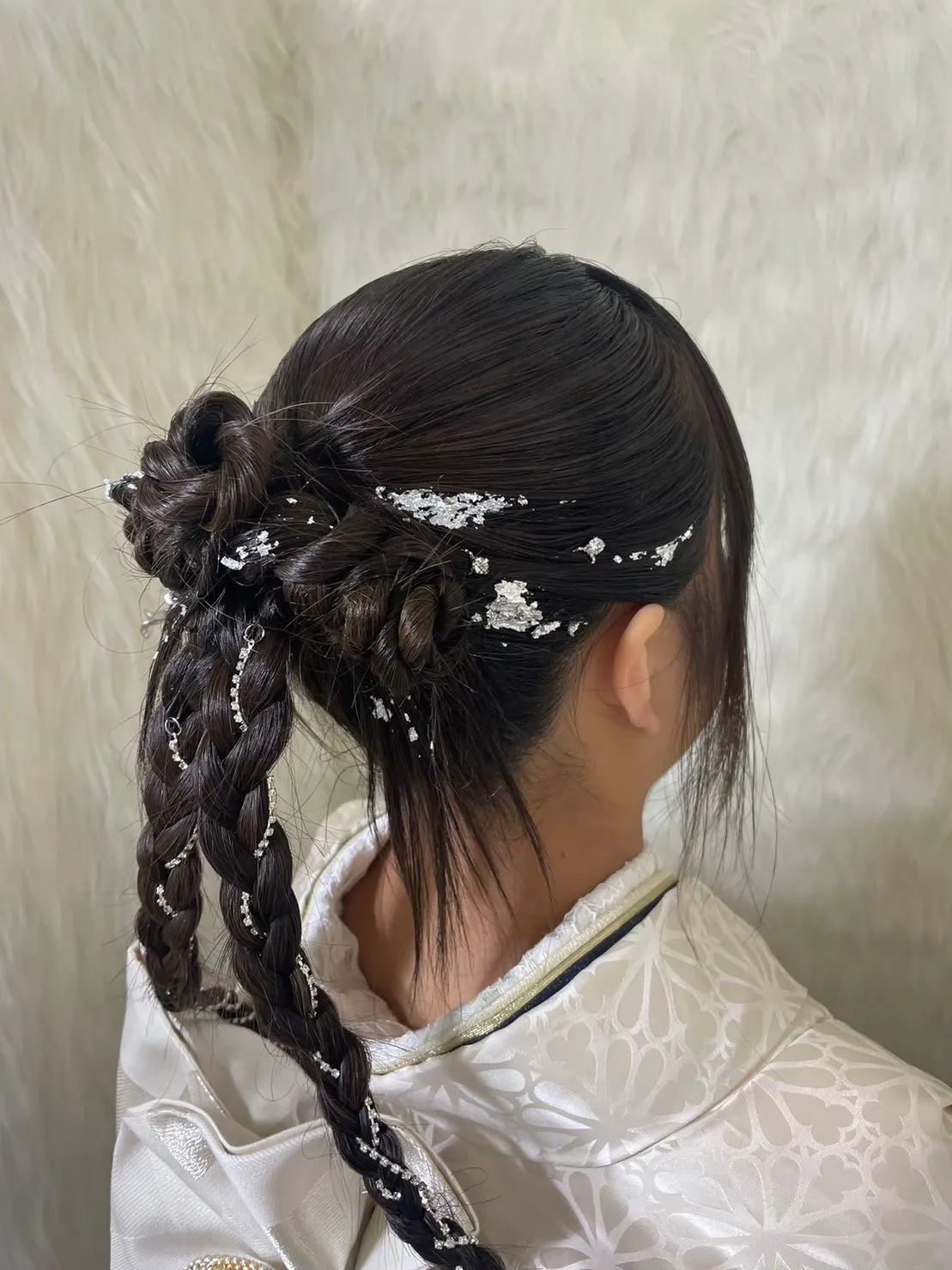 卒業式前撮り　袴前撮り　成人式前撮り　振袖前撮り　髪飾り　ヘアアレンジ　可愛い