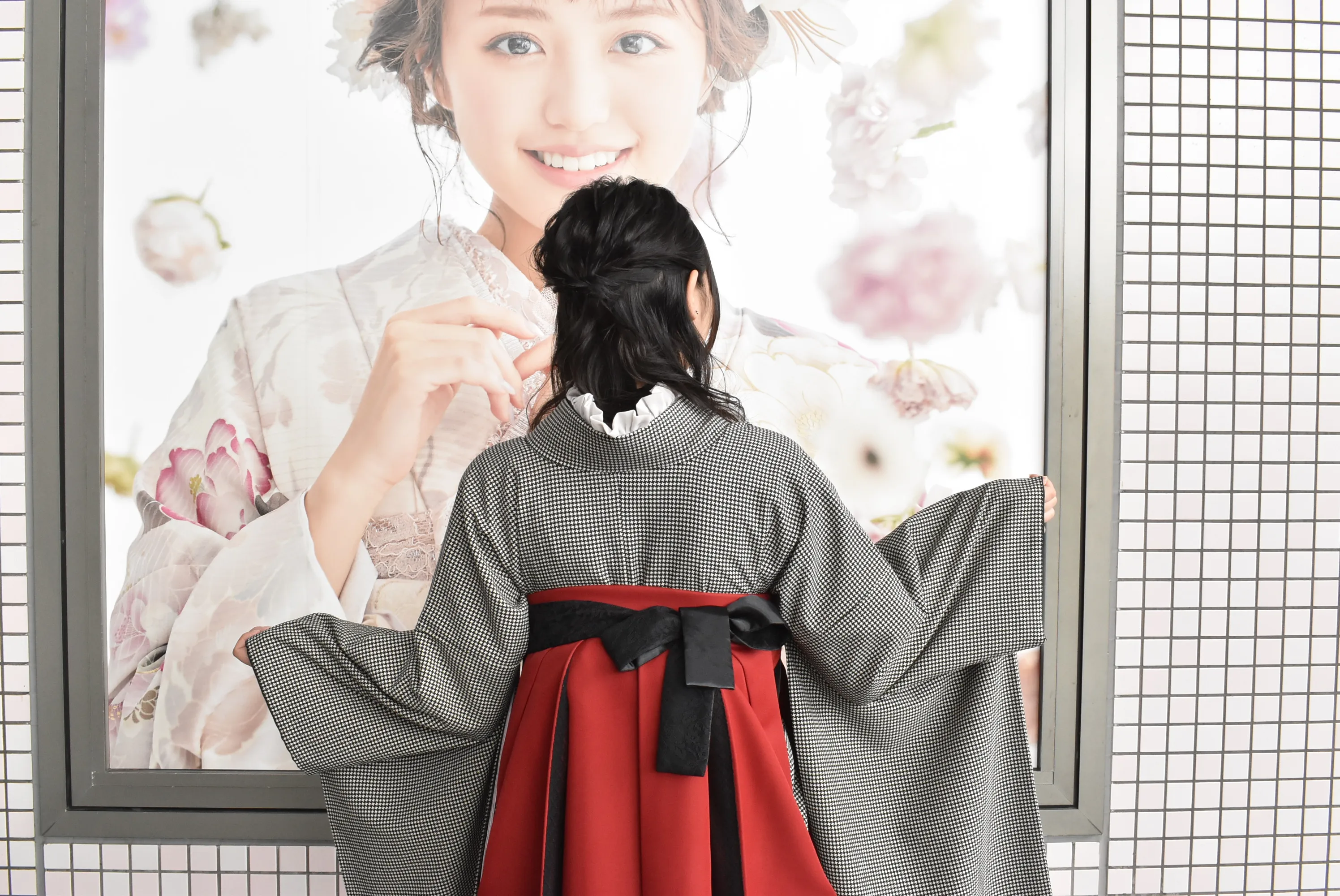 袴　前撮り撮影会　TAKAZEN堺店
