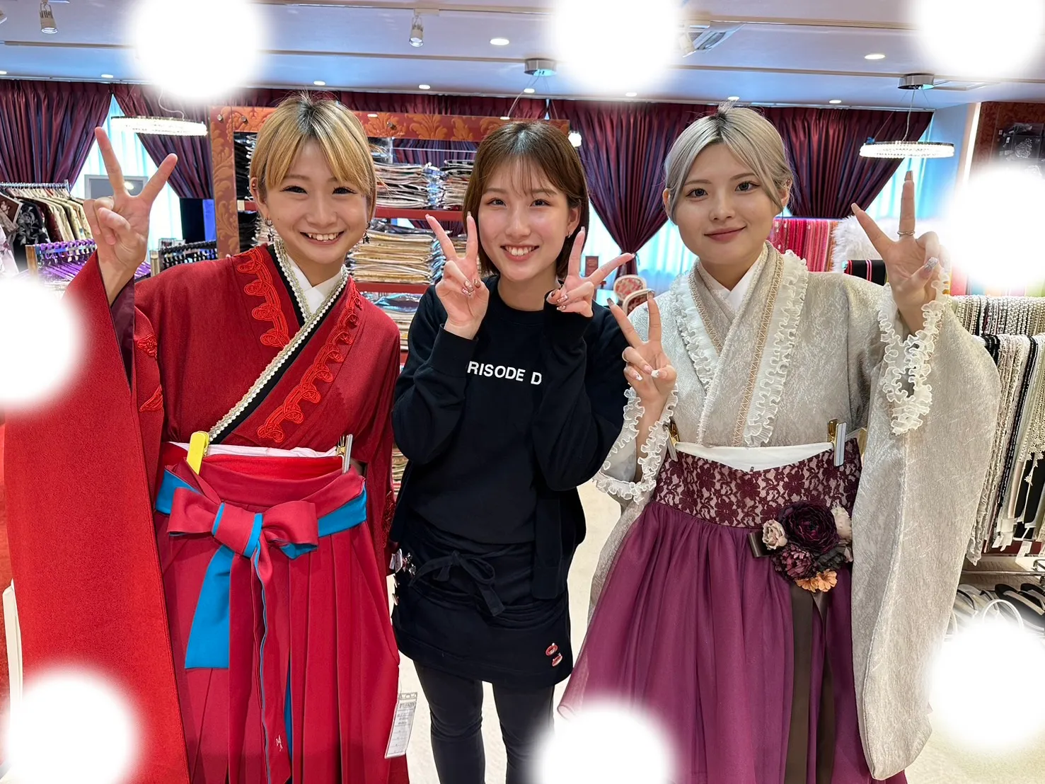 成人式　前撮り　梅田　くすみカラー　新作　袴　レンタル