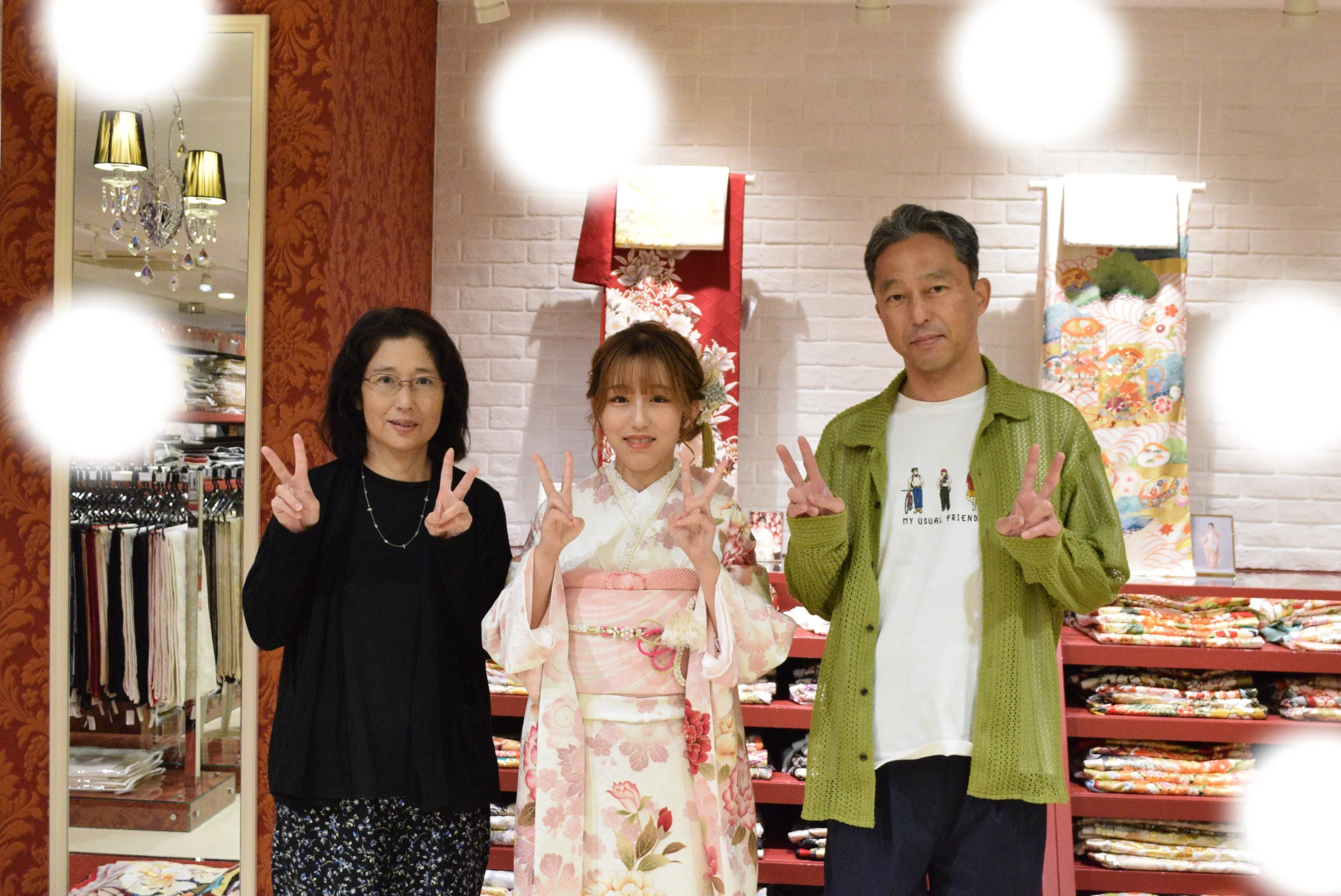 成人式　前撮り　梅田　くすみカラー　可愛い　ピンク　人気　女の子らしい
