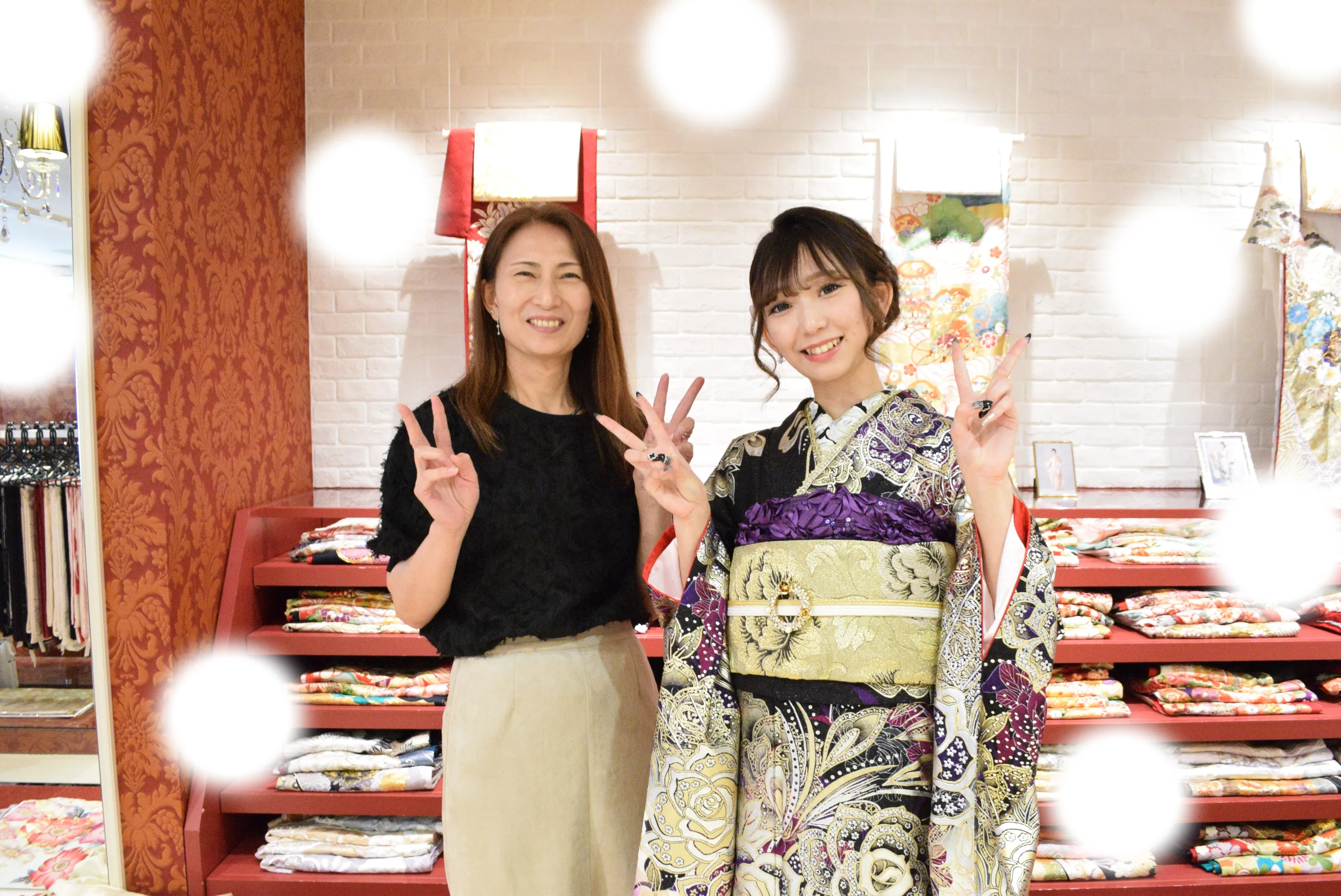 成人式　前撮り　梅田　袴　くすみカラー　かわいい　イマドキ　淡色　古典　タカゼン　撮影
