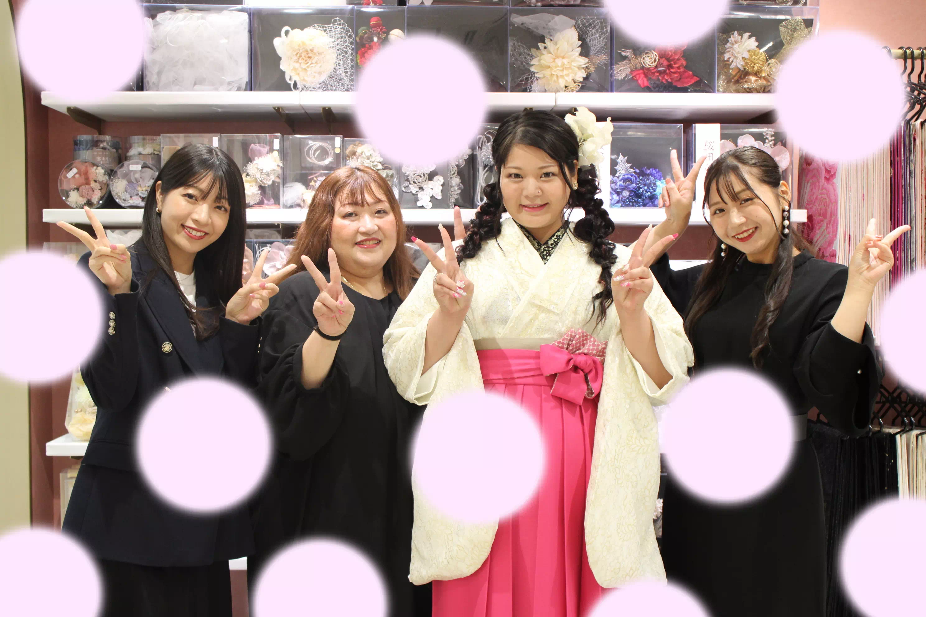 TAKAZEN姫路店　姫路市　成人式　卒業式　袴　振袖　イマドキ振袖　加古川市　高砂市　前撮り