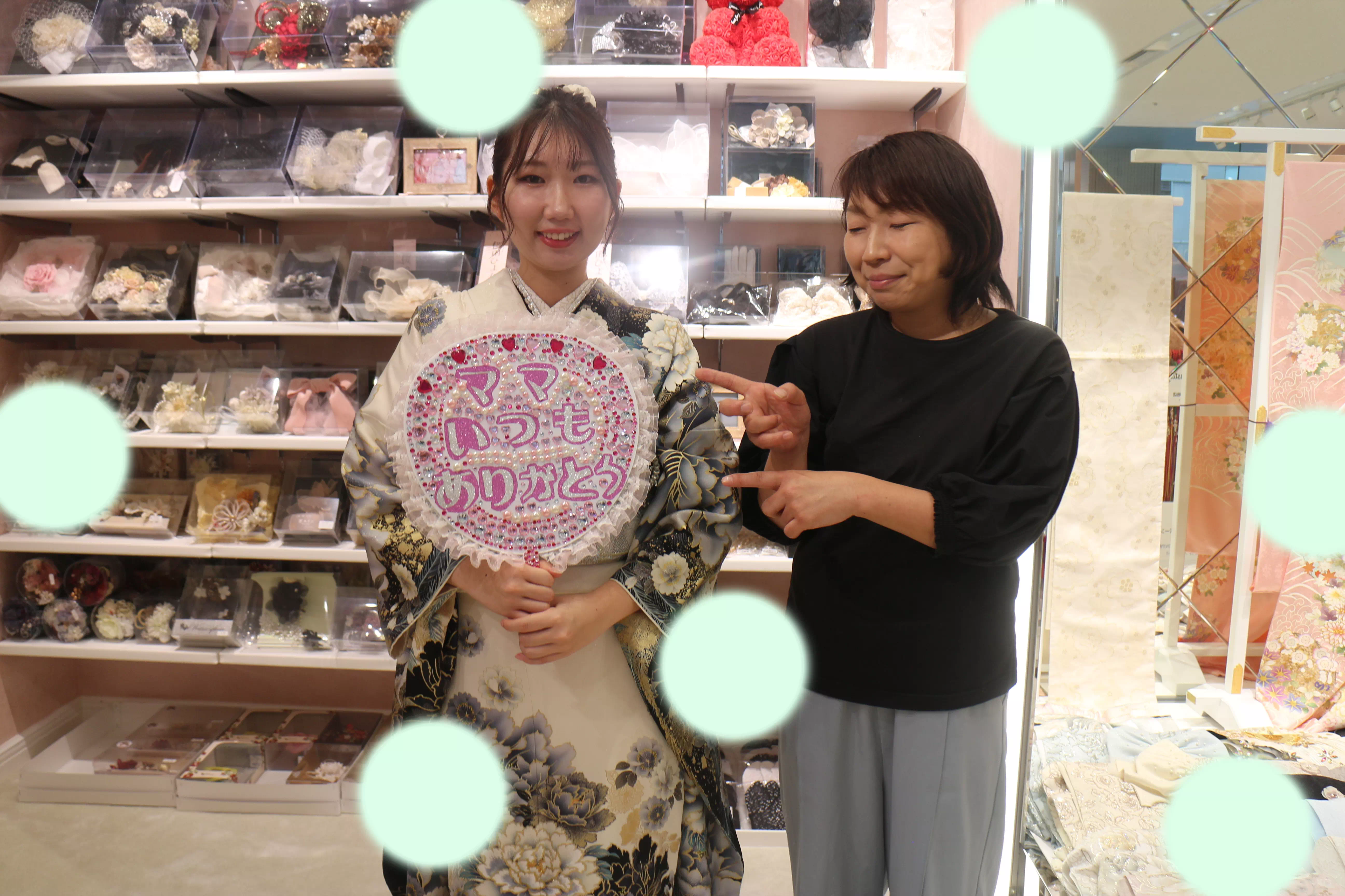 TAKAZEN神戸店　前撮り撮影会　イマドキ　カワイイ　コディネート　振袖　レンタル　袴　