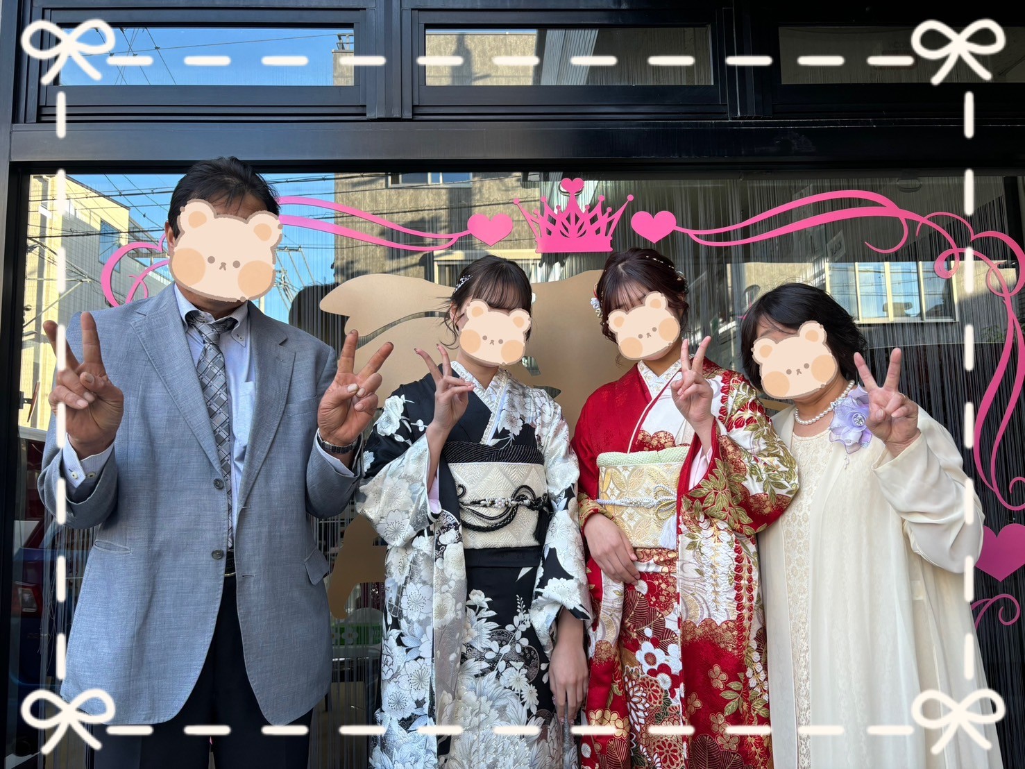 前撮り　撮影会　振袖　レンタル　奈良　きれい　かわいい　くすみ　ガーリー　古典　イマドキ　最新作正統派古典　黒/白/シルバー　牡丹柄　かっこいい　粋　大人っぽい
