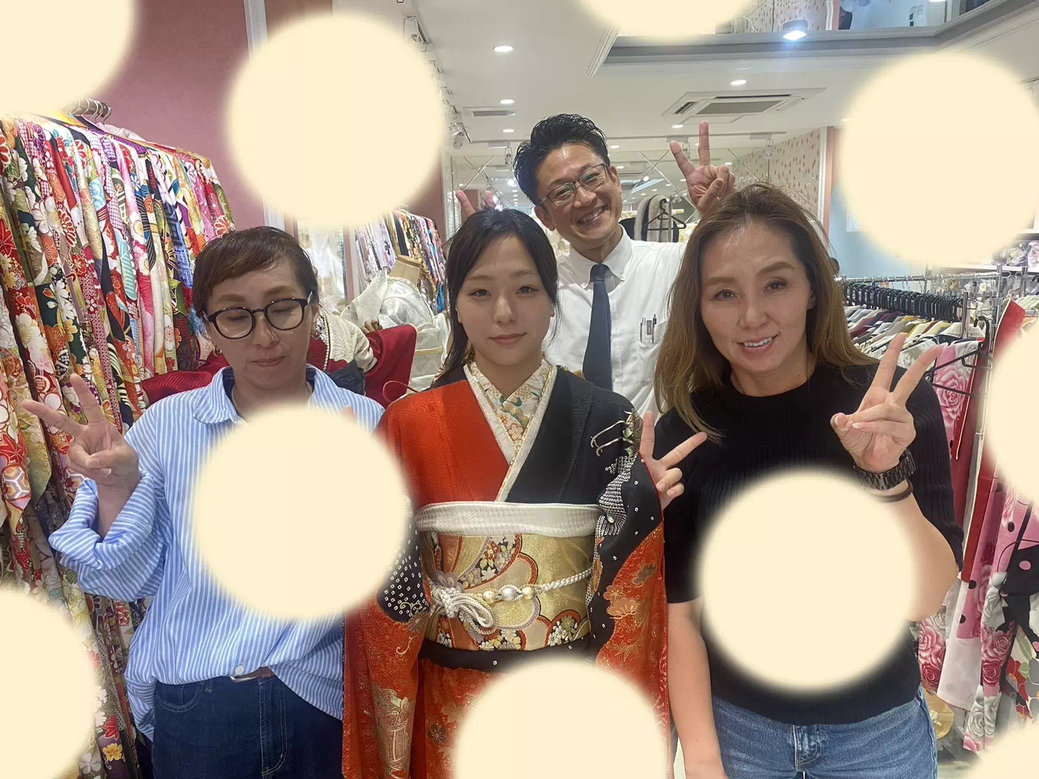 【TAKAZEN姫路店】♡5日　2026年成人のシックな古典柄がおしゃれなママ振姫ちゃん♡