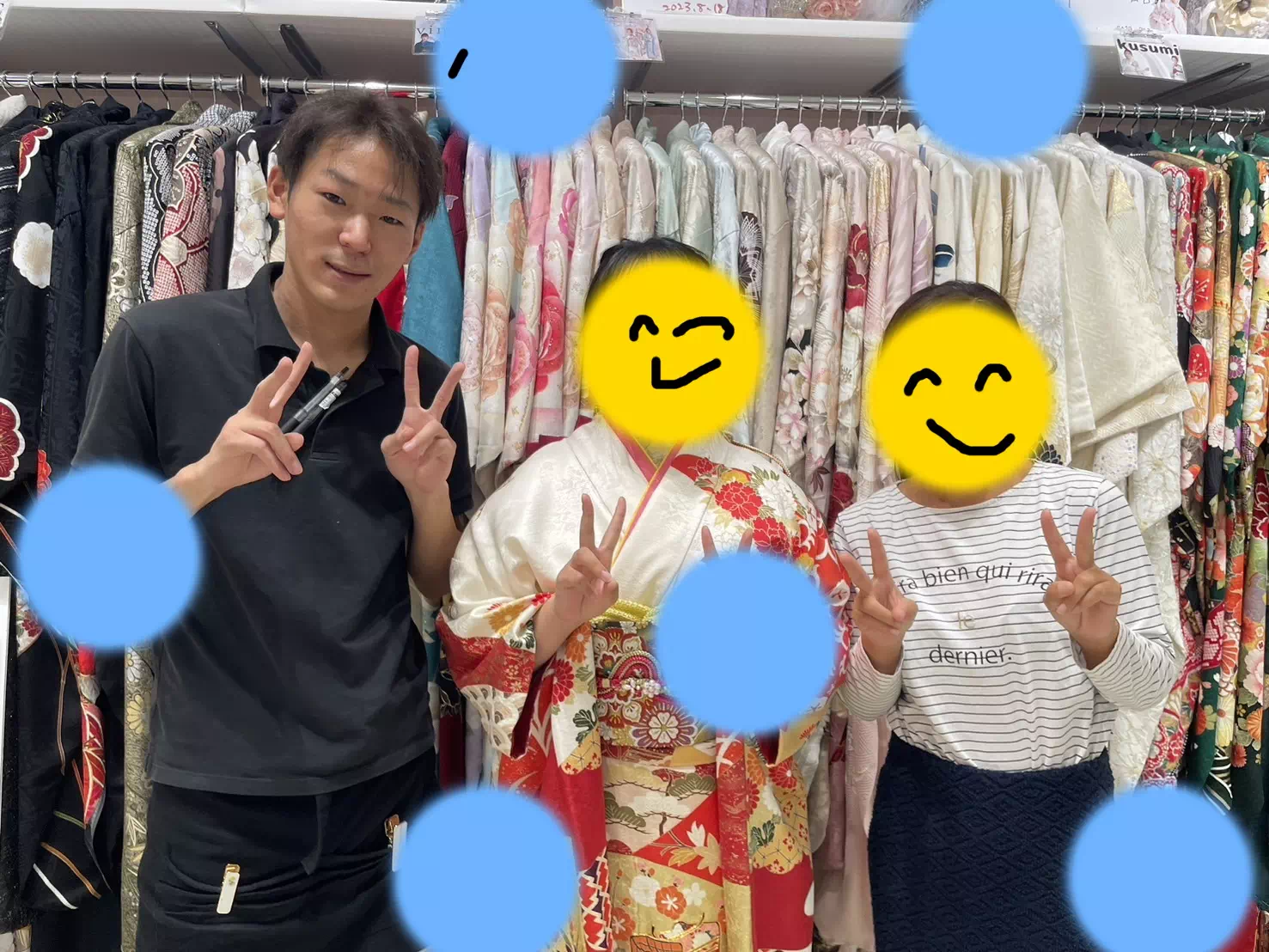 TAKAZEN神戸店　前撮り撮影会　イマドキ　カワイイ　コディネート　振袖　レンタル　袴　
