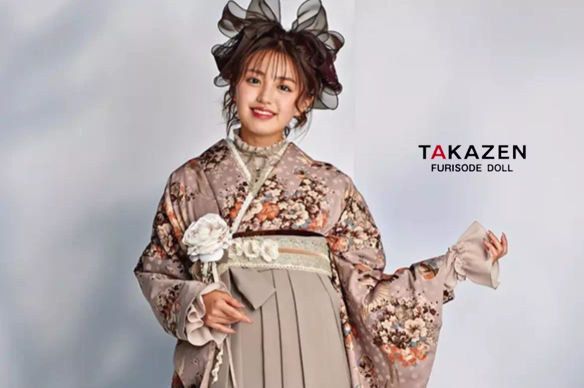 【TAKAZEN旧居留地店】♡本日はイマドキな可愛らしい袴のご紹介♡