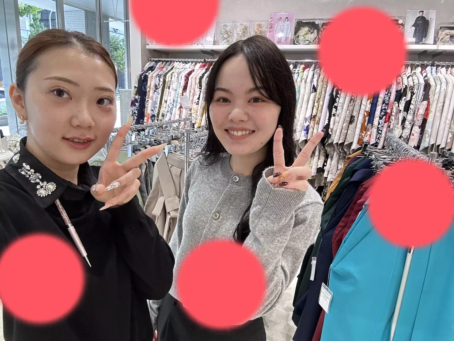 TAKAZEN神戸店　前撮り撮影会　イマドキ　カワイイ　コディネート　振袖　レンタル　袴　