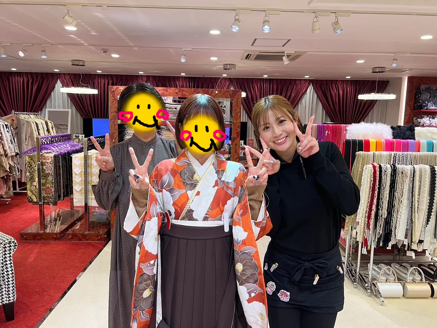 成人式　卒業式　TAKAZEN 袴レンタル