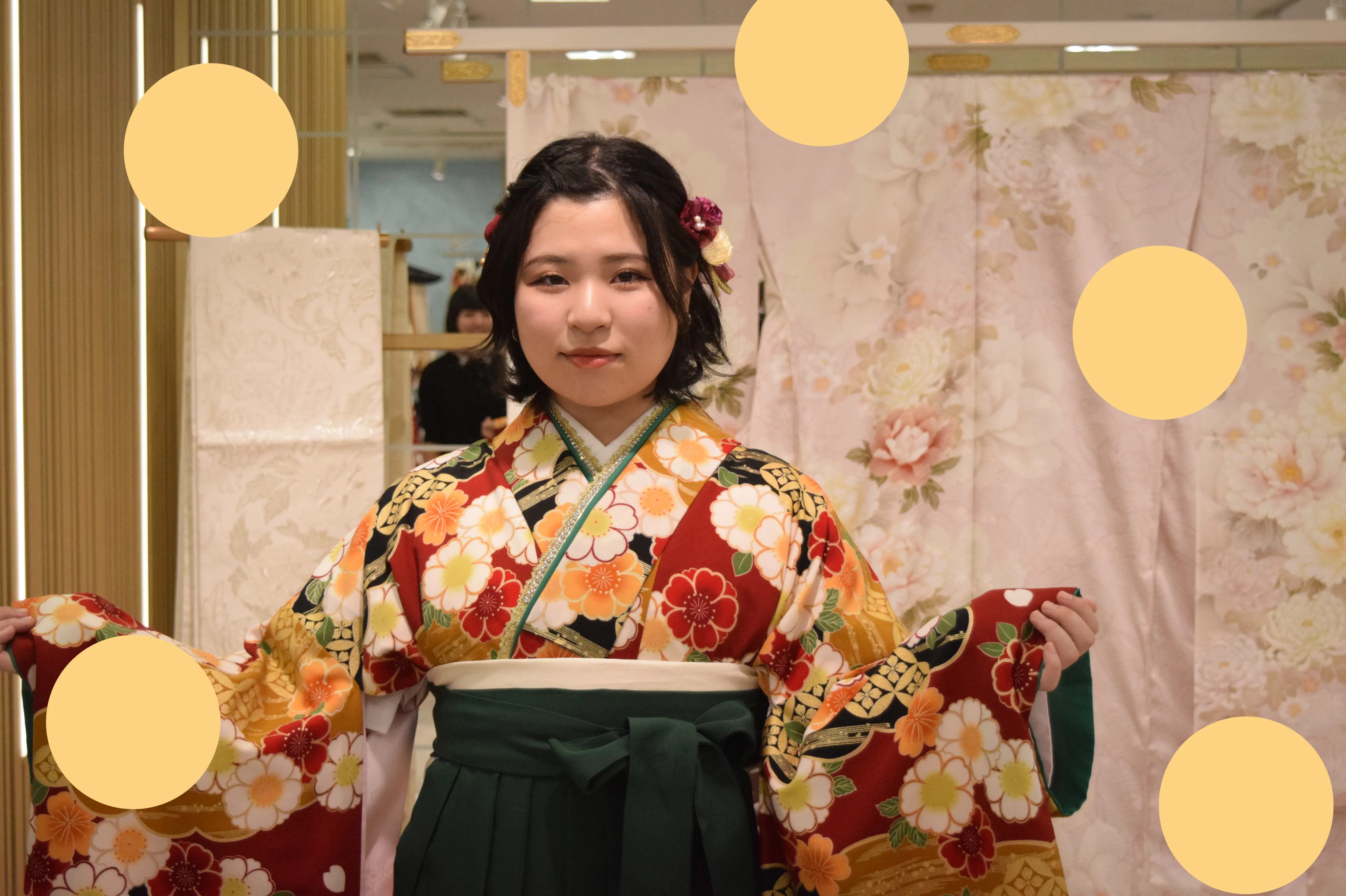 袴前撮り　袴撮影　大阪　心斎橋　天王寺　中央区　卒業式　袴レンタル