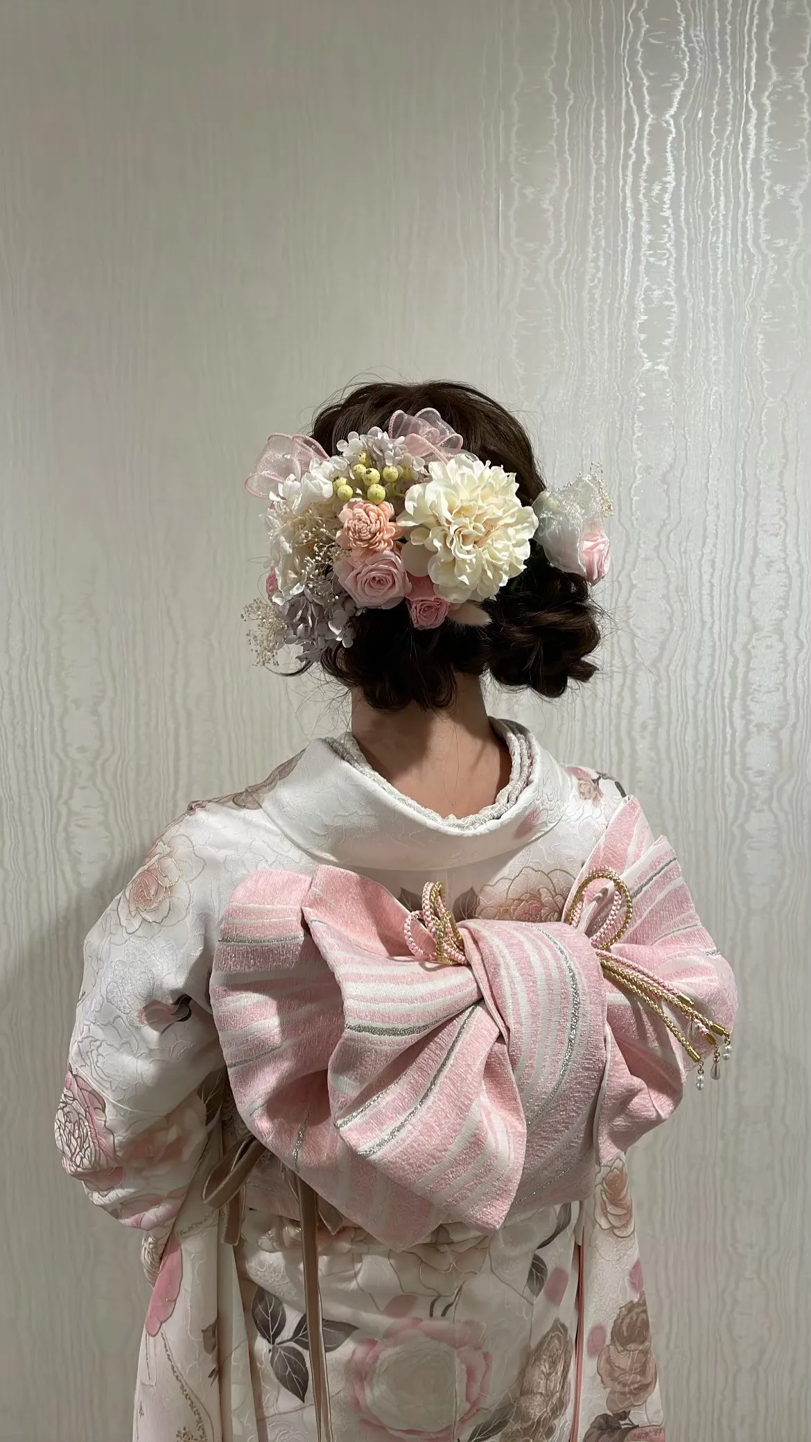 卒業式前撮り　袴前撮り　成人式前撮り　振袖前撮り　髪飾り　ヘアアレンジ　可愛い