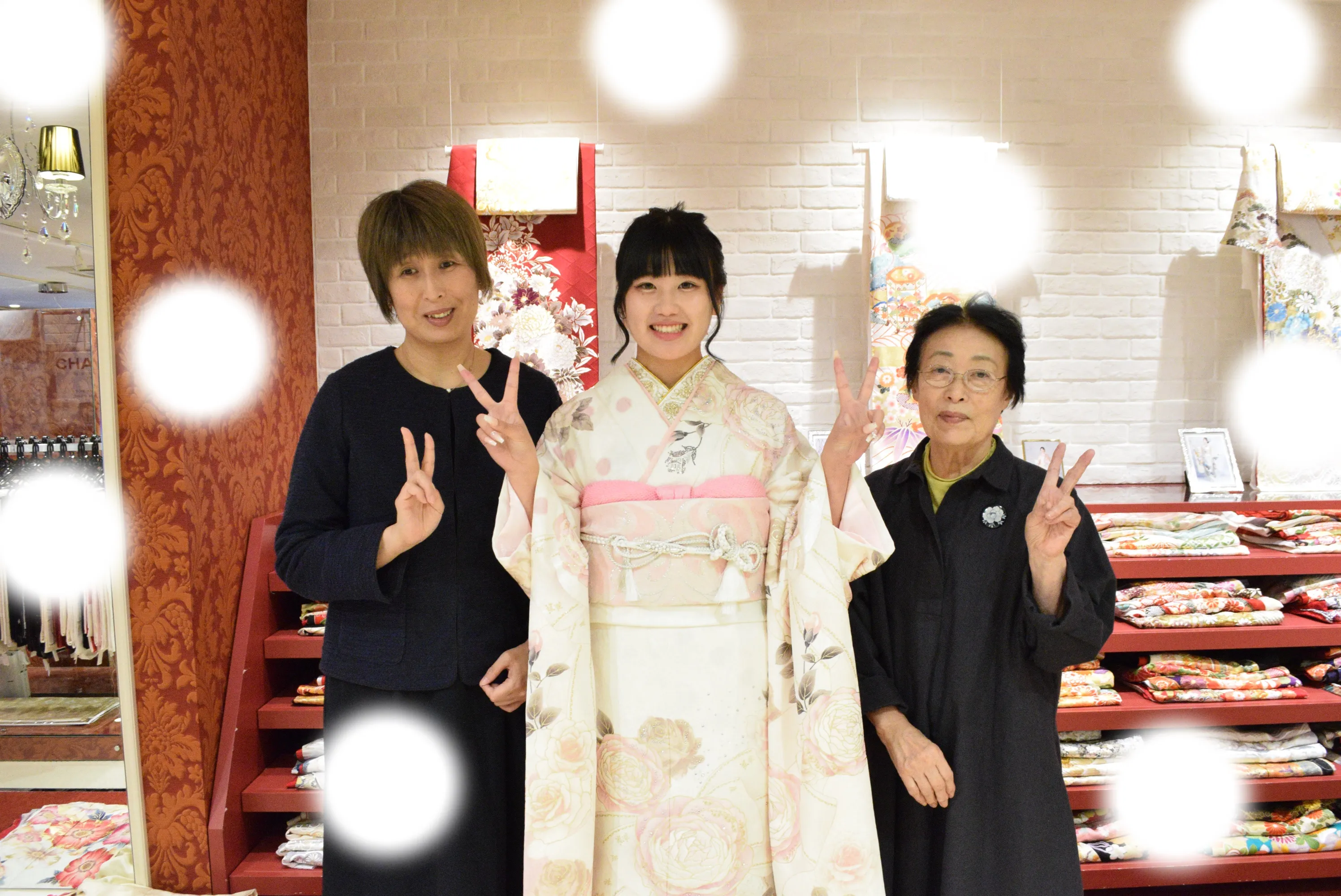 成人式　前撮り　梅田　袴　くすみカラー　かわいい　イマドキ　淡色　古典　タカゼン　撮影