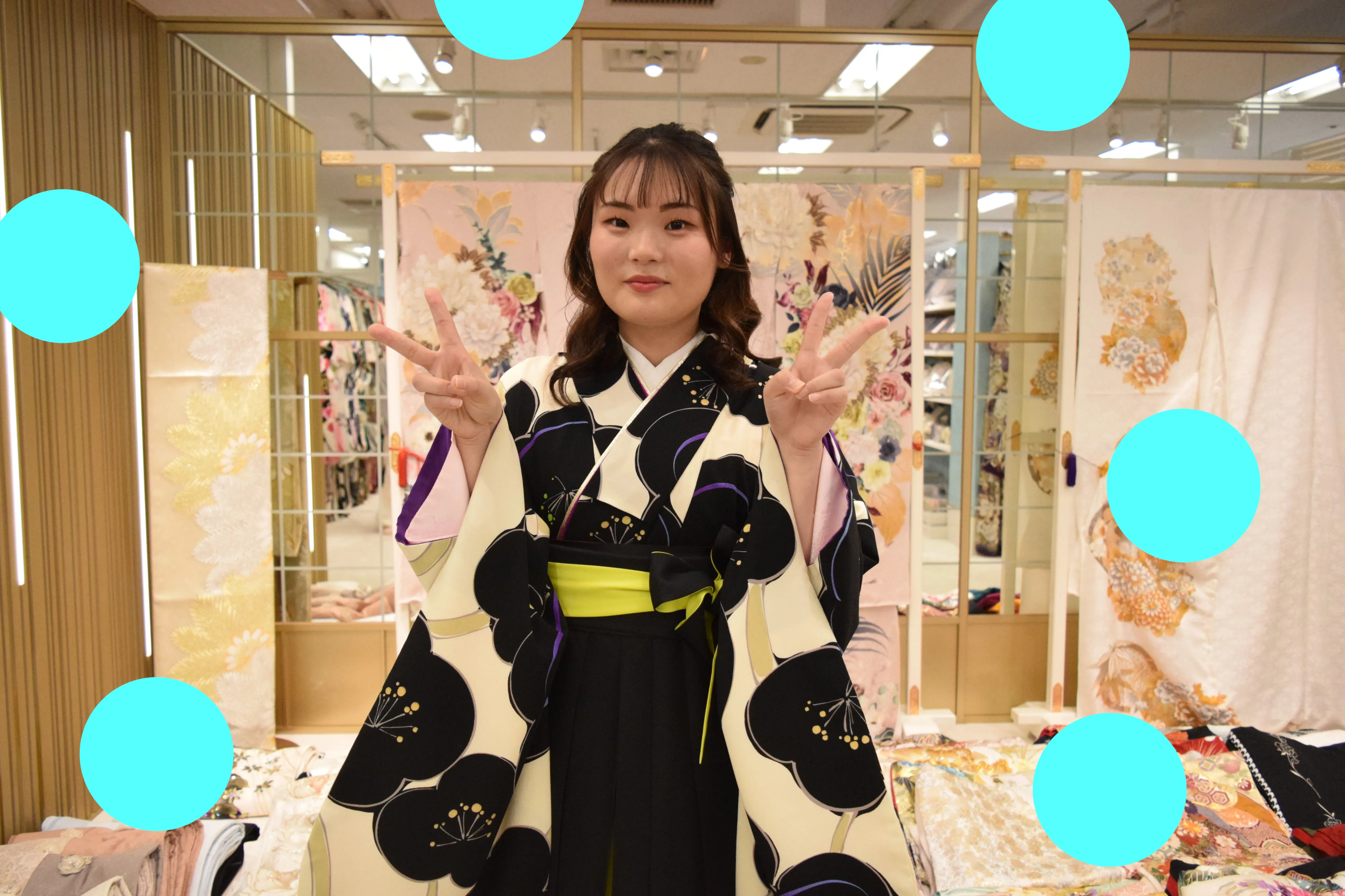 前撮り　袴レンタル　卒業式