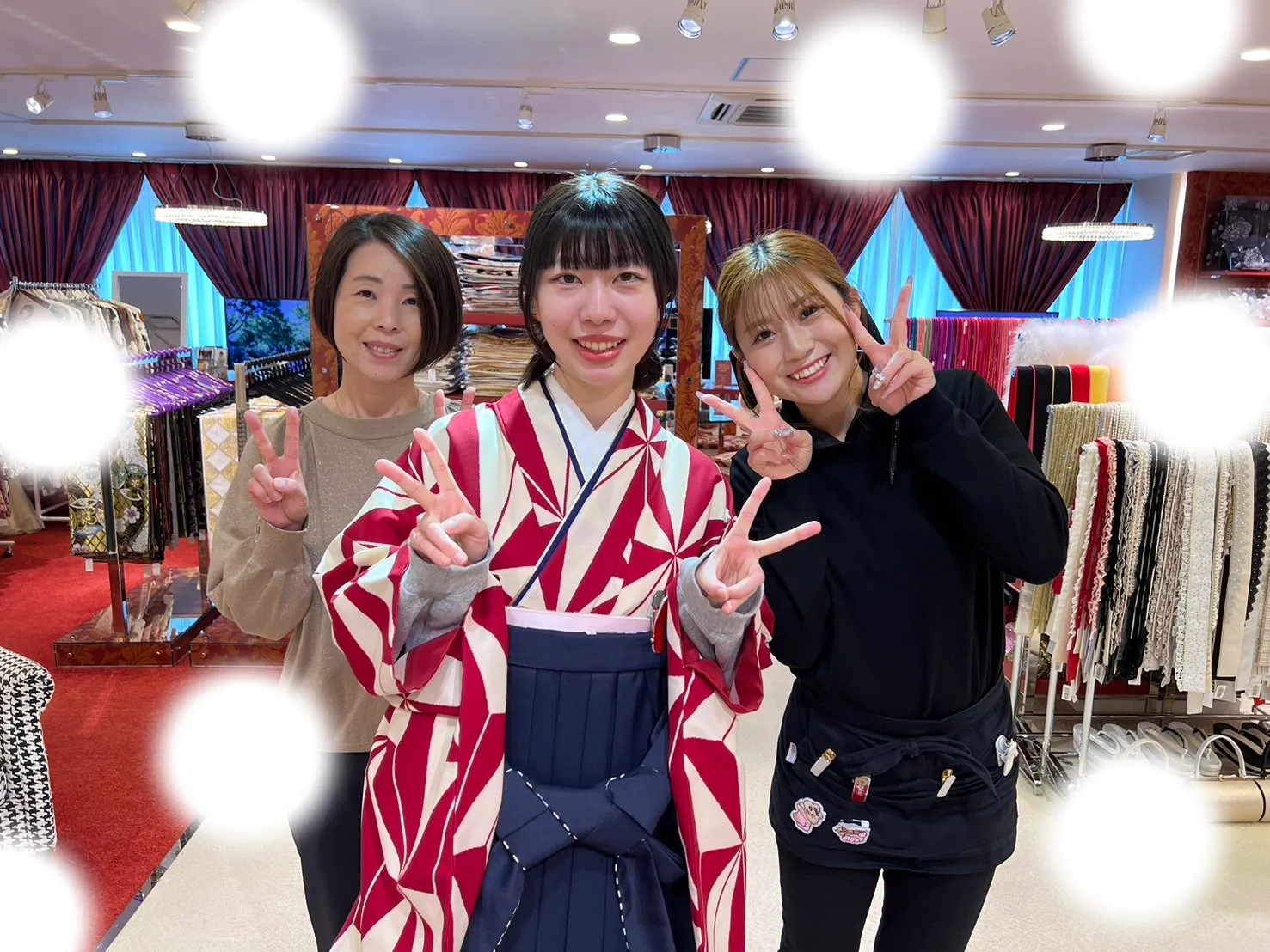 成人式　前撮り　梅田　袴レンタル　くすみカラー　かわいい　安い　卒業式