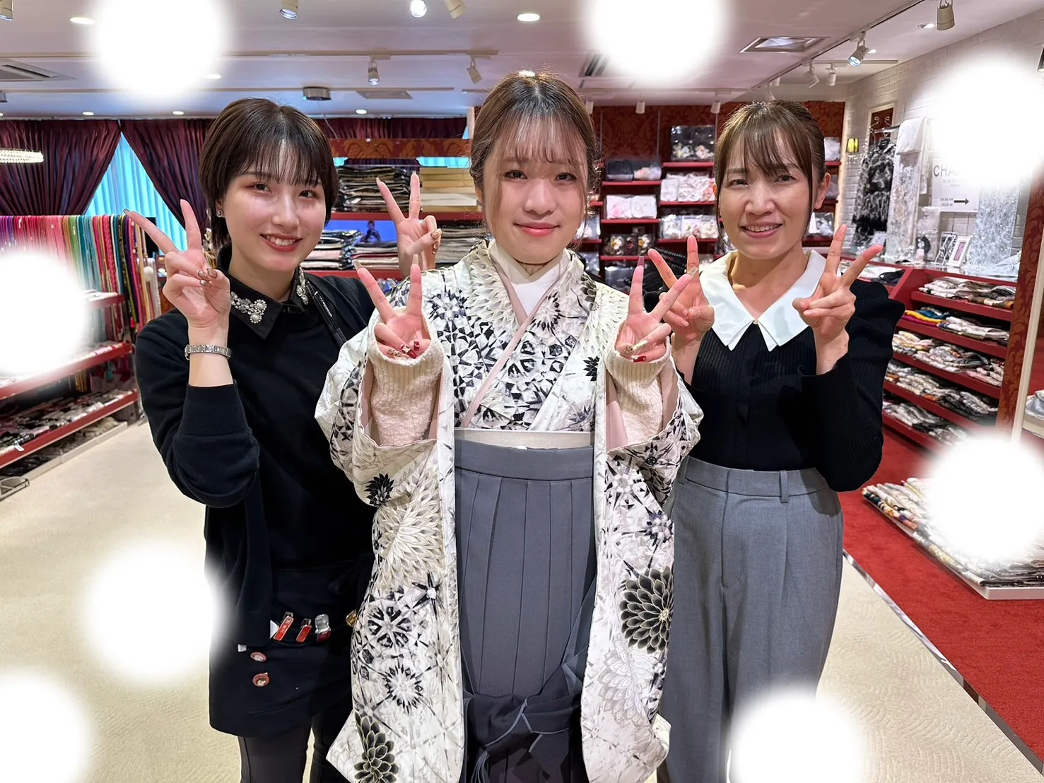 成人式　前撮り　梅田　袴レンタル　くすみカラー　かわいい　安い
