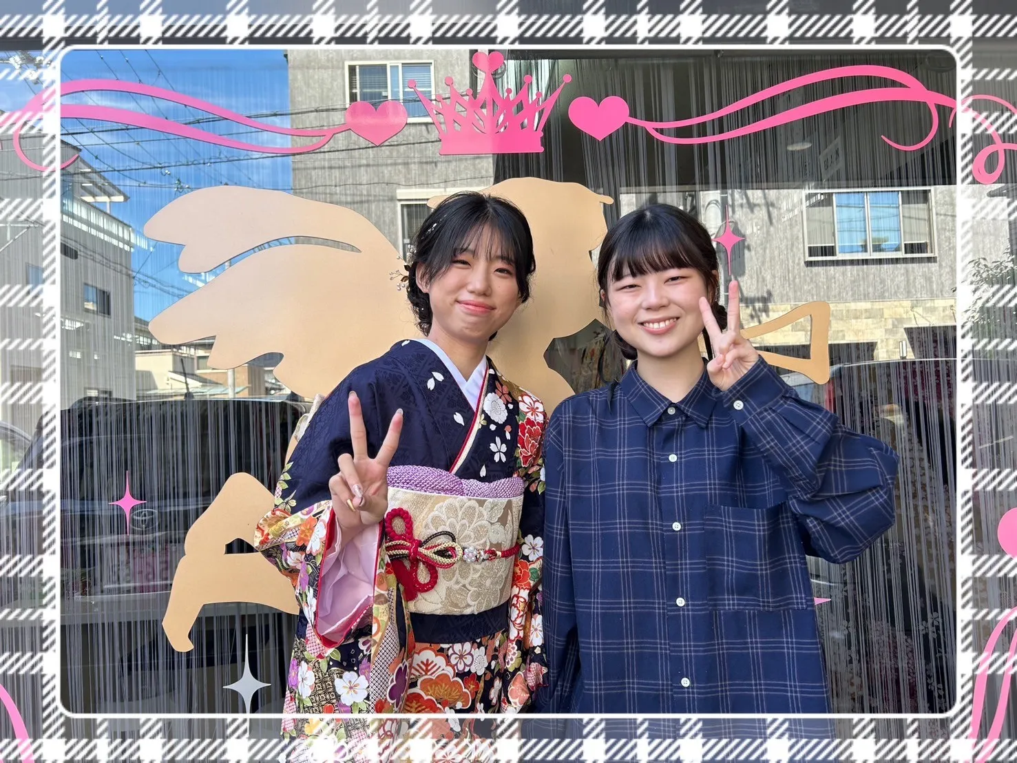 前撮り　撮影会　振袖　レンタル　奈良　きれい　かわいい　くすみ　ガーリー　古典　イマドキ
