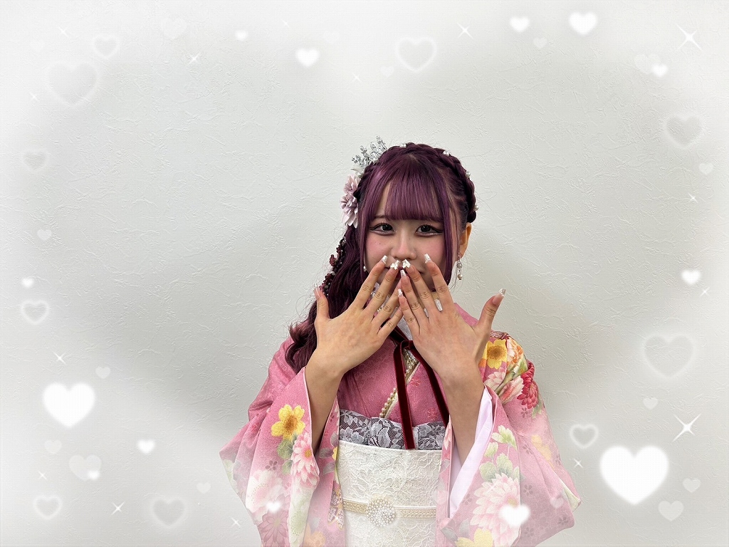 前撮り　撮影会　振袖　レンタル　奈良　きれい　かわいい　くすみ　ガーリー　古典　イマドキ