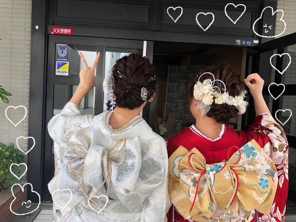 振袖　レンタル　奈良　帯　可愛い　アレンジ　華やか　綺麗