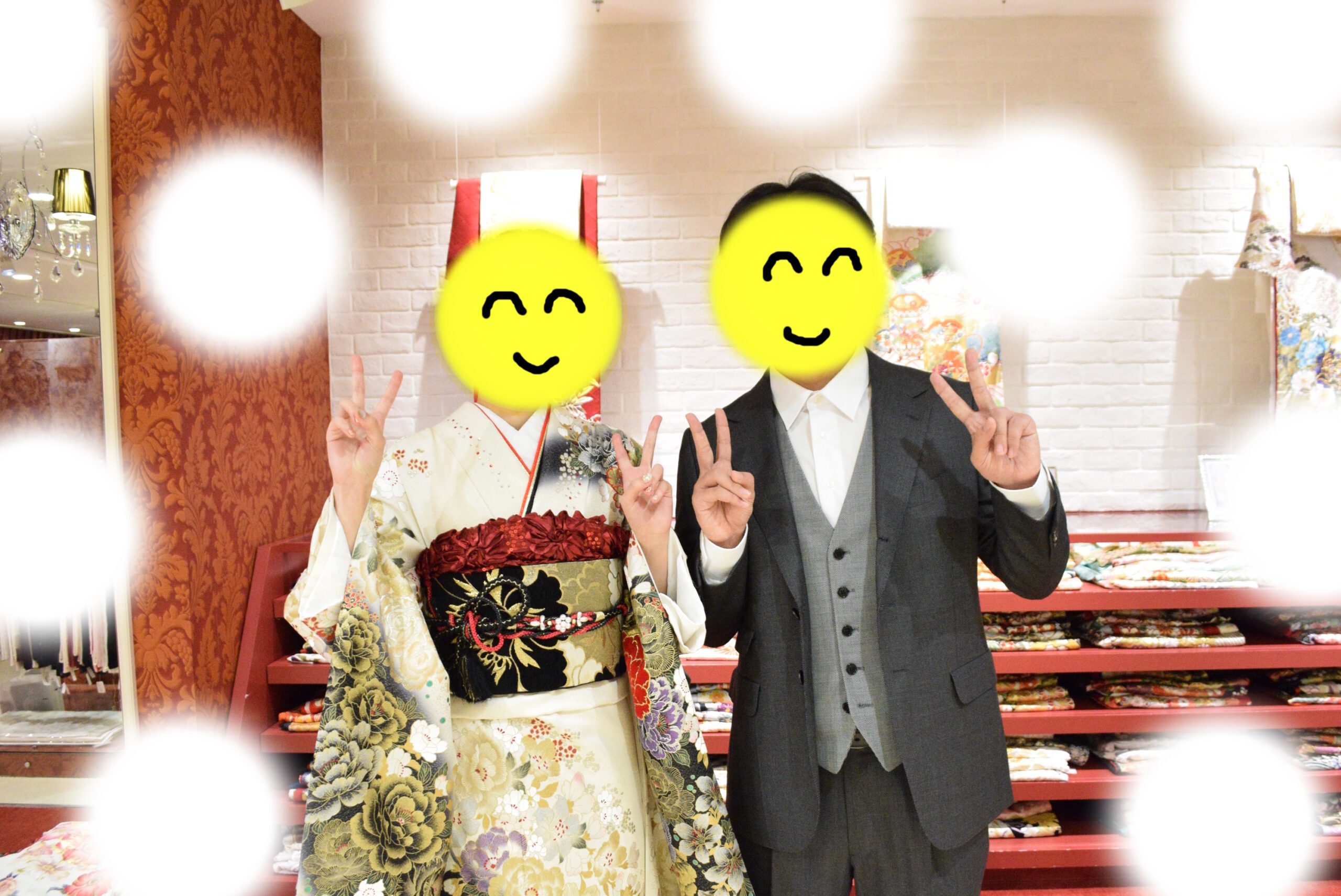 成人式　前撮り　梅田