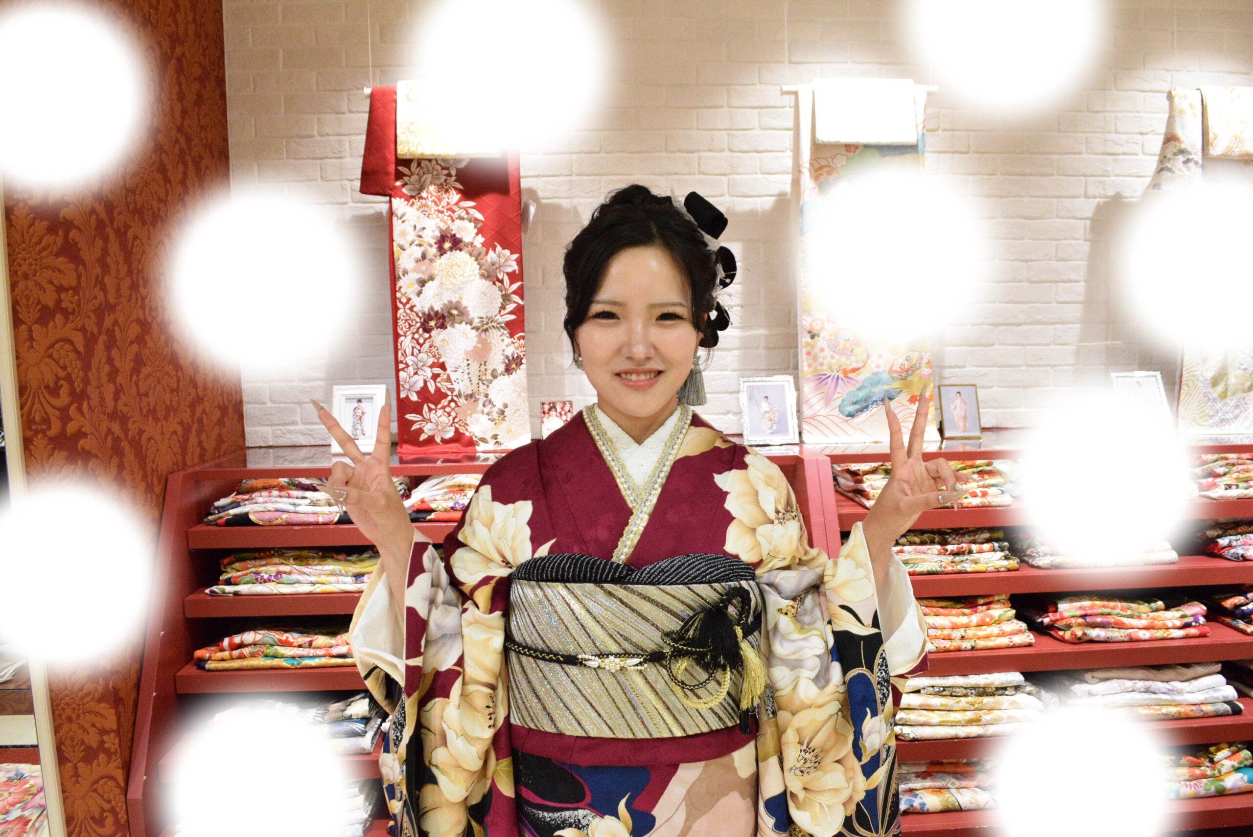成人式　前撮り　梅田