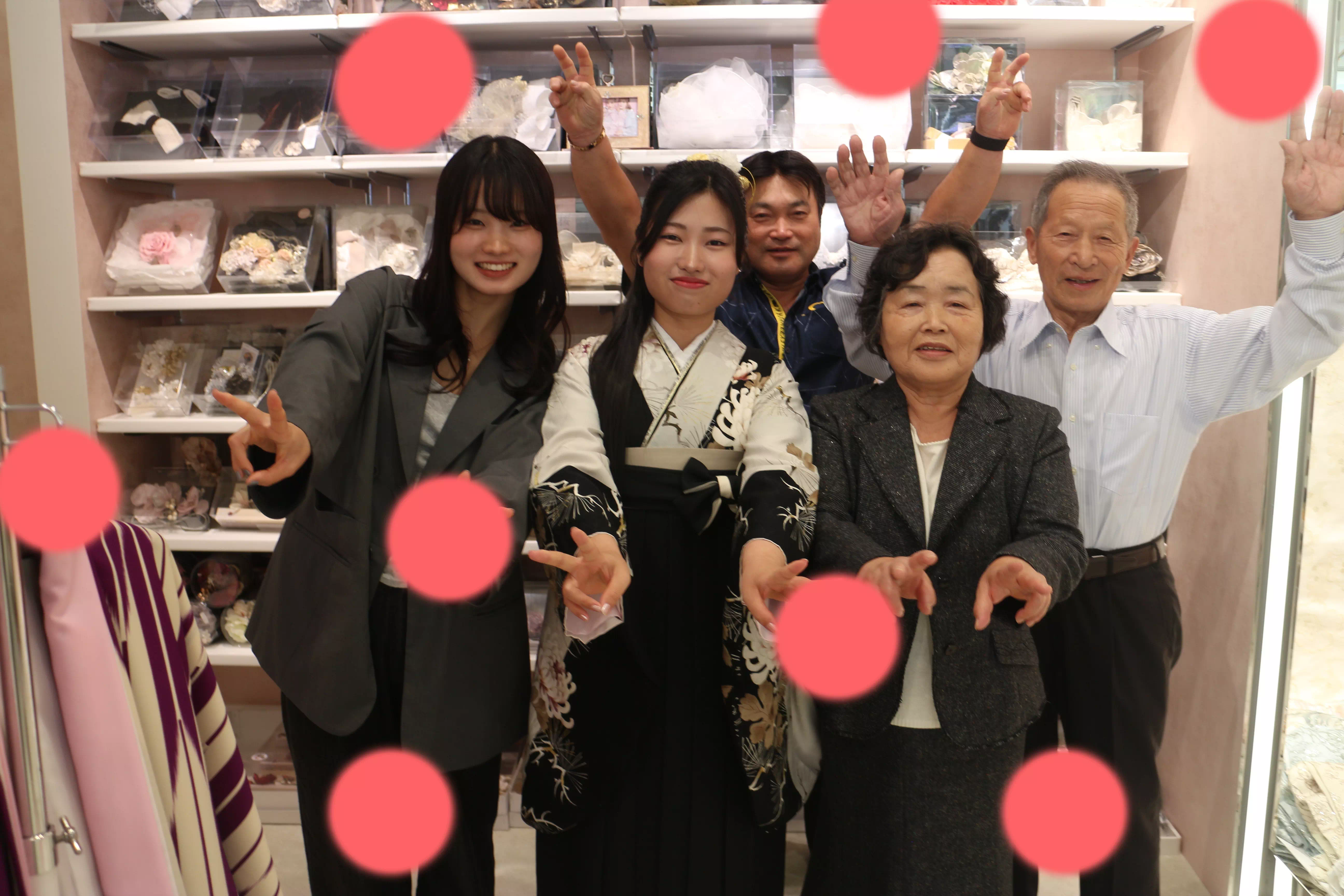 TAKAZEN神戸店　前撮り撮影会　イマドキ　カワイイ　コディネート　振袖　レンタル　袴　