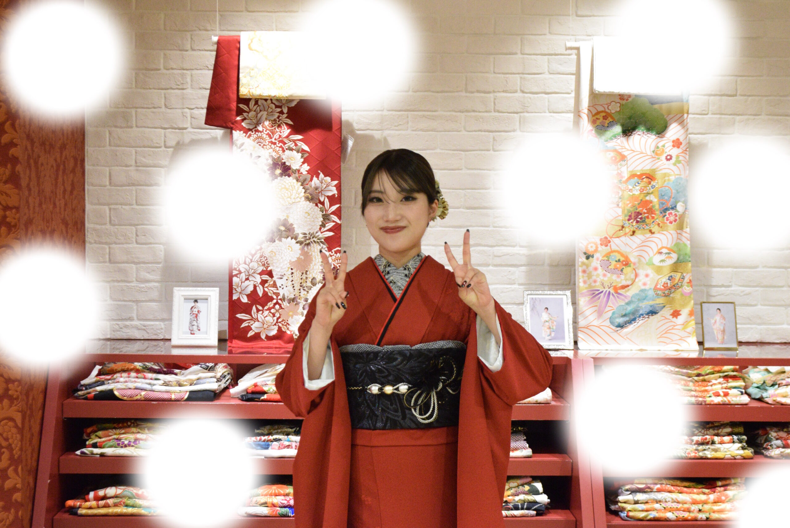 成人式　前撮り　梅田