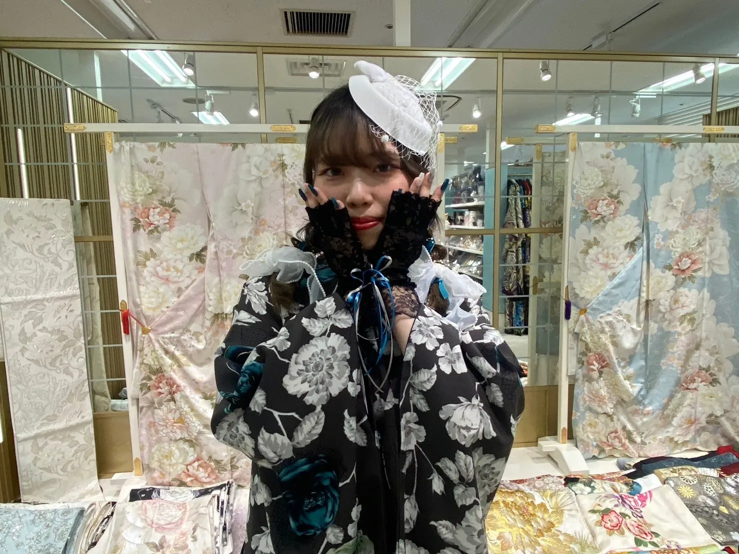 前撮り　袴　撮影会ヴィンテージ可愛い