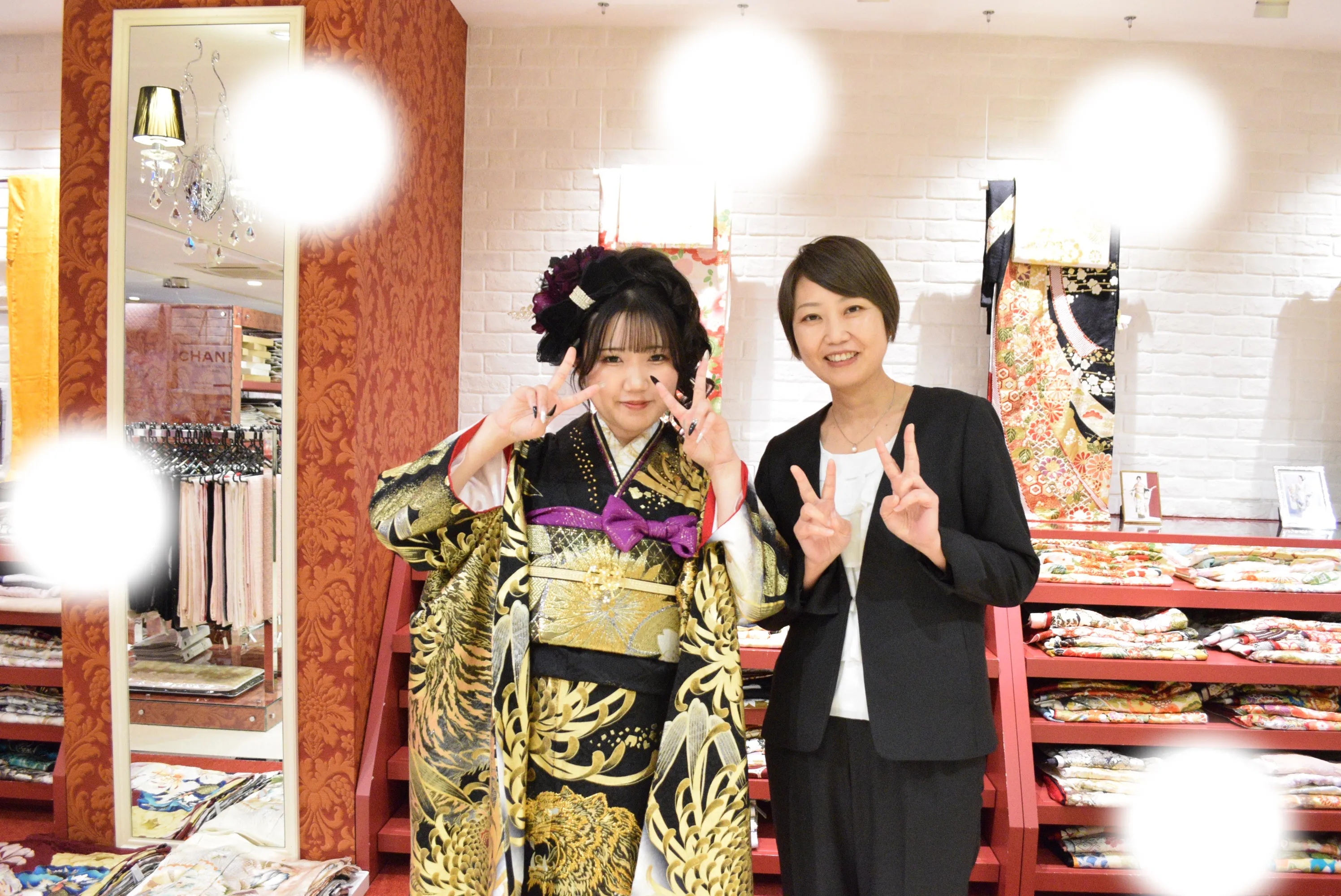 成人式　前撮り　梅田　ジャパンモード　キラキラ　かっこいい