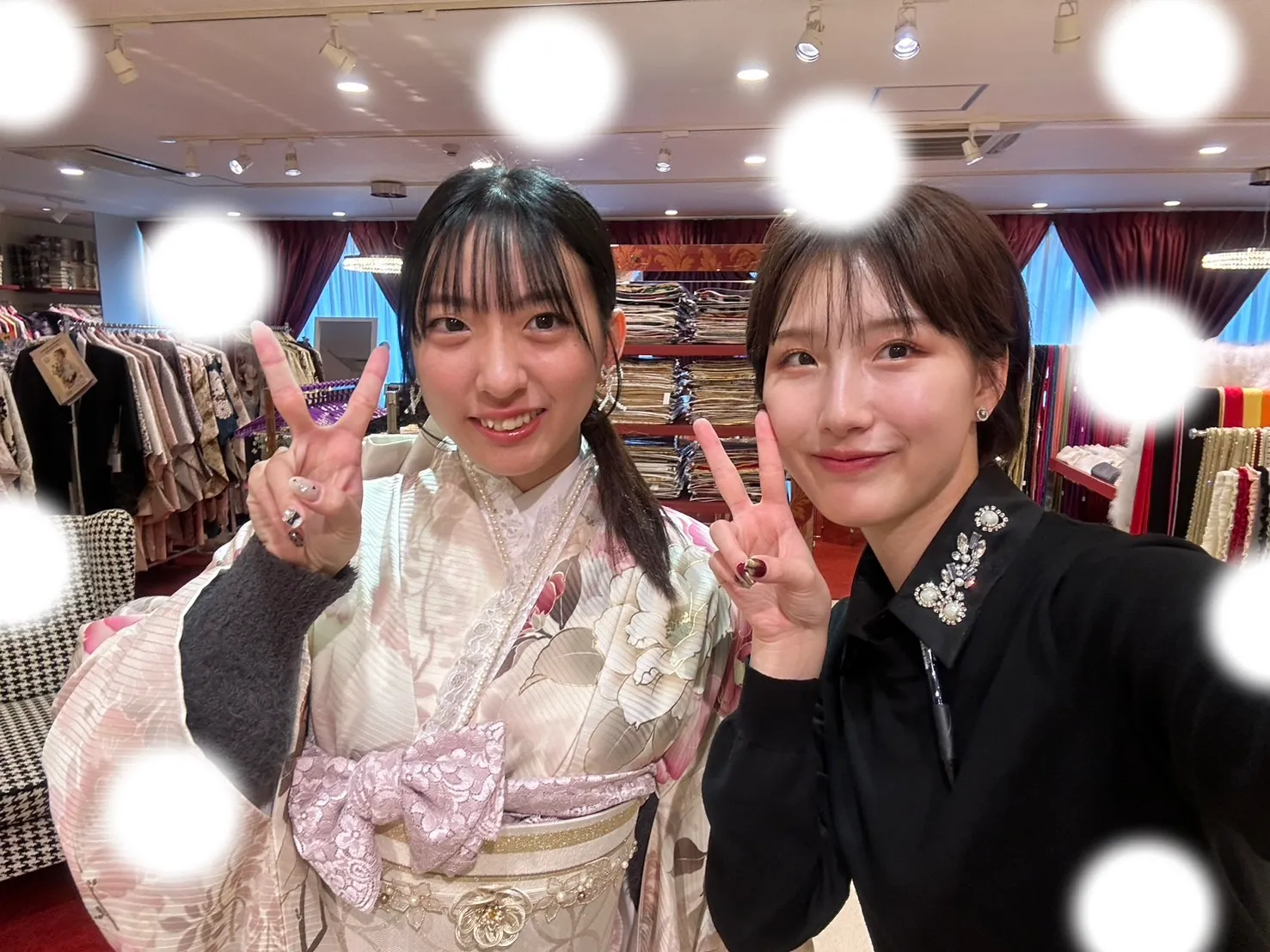 成人式　前撮り　梅田　袴　くすみカラー　かわいい　イマドキ　淡色　古典　タカゼン　撮影