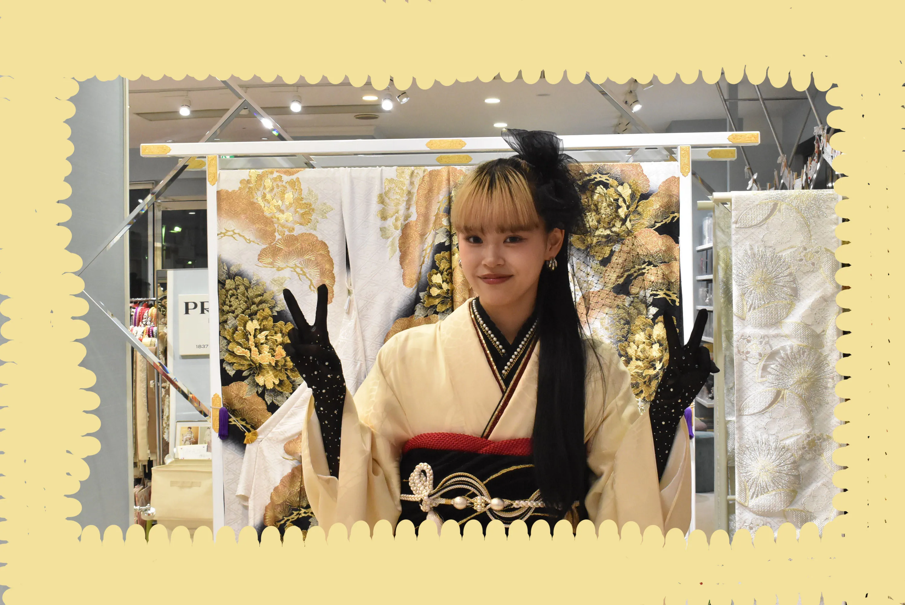 振袖　前撮り撮影会　TAKAZEN堺店