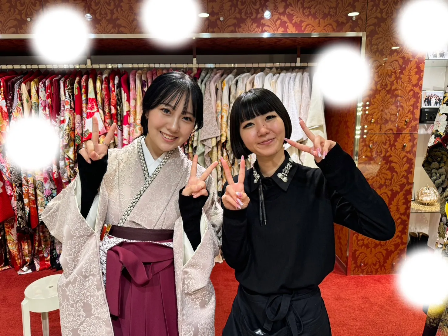 成人式　卒業式　TAKAZEN 袴レンタル　人気　イマドキ　ガーリー