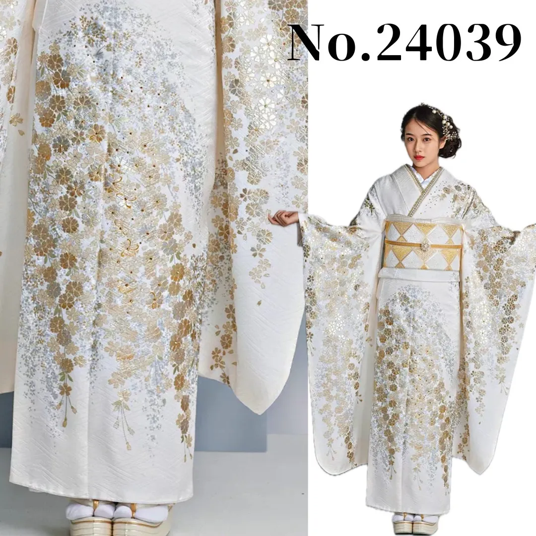 TAKAZEN　タカゼン　成人式振袖　振袖レンタル　プレミアム古典　キラキラ　金彩加工　綺麗　派手　白金