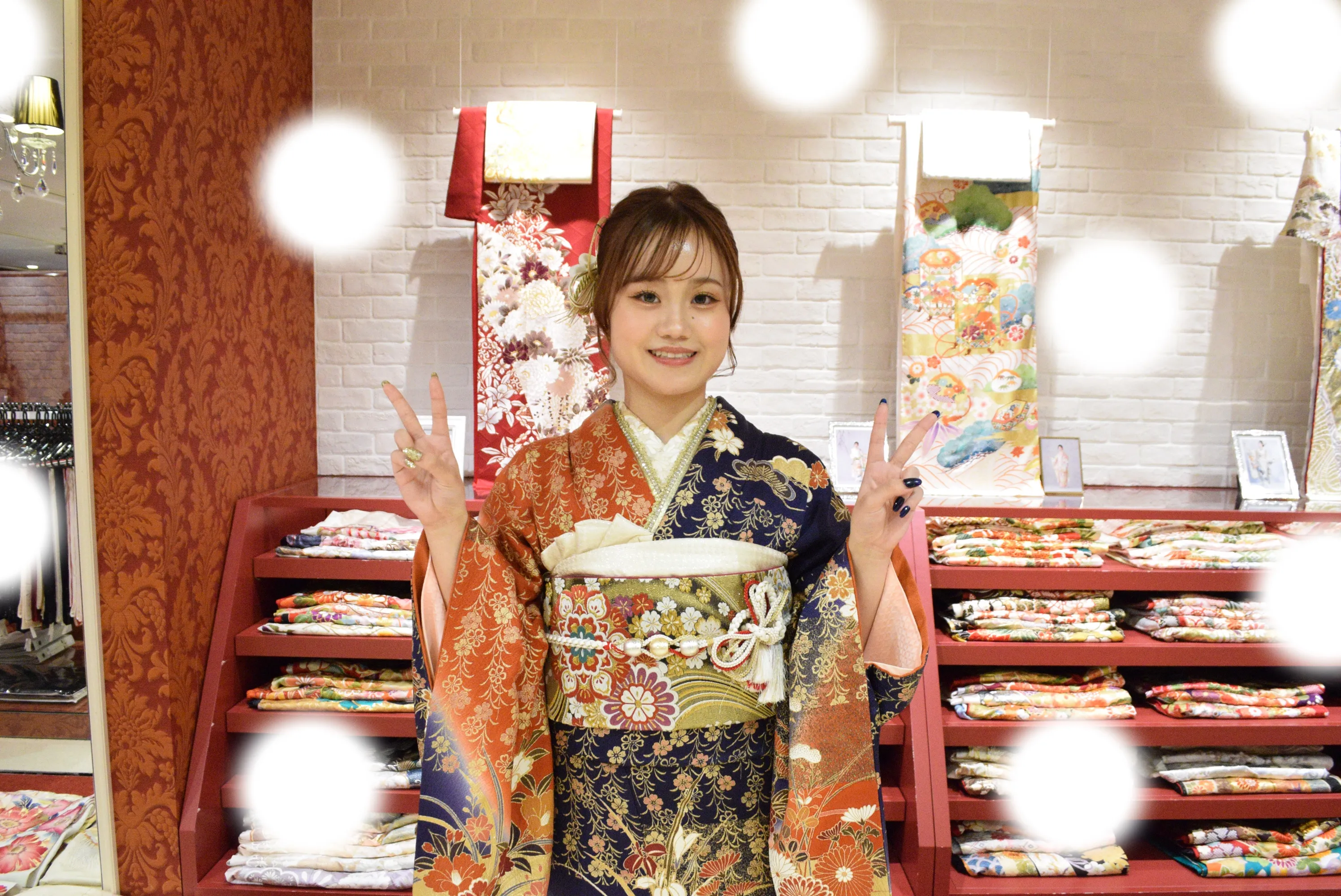 成人式　前撮り　梅田　袴　くすみカラー　かわいい　イマドキ　淡色　古典　タカゼン　撮影