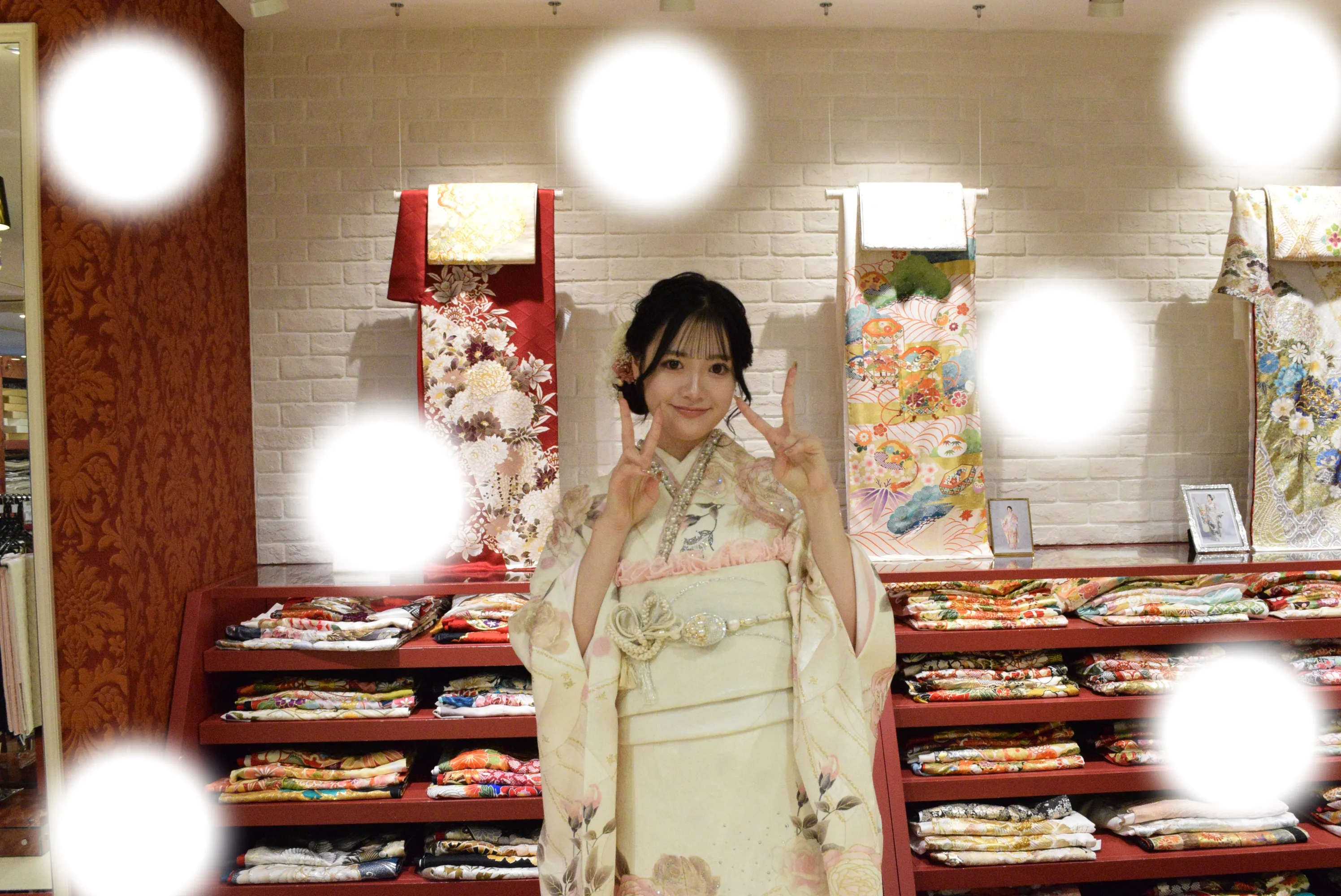 成人式　前撮り　梅田　ヘップバーン　ピンク　人気