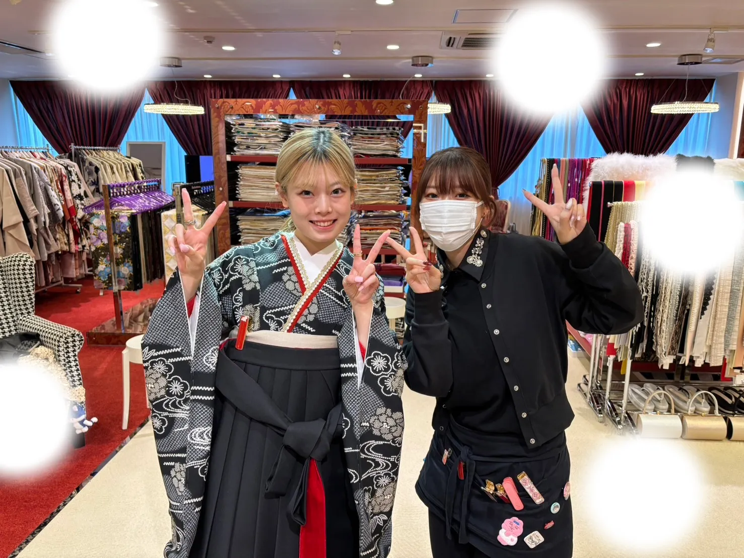 【TAKAZEN大阪梅田本店】♡8日　とってもおしゃれでかわいいハカマ姫ちゃん♡