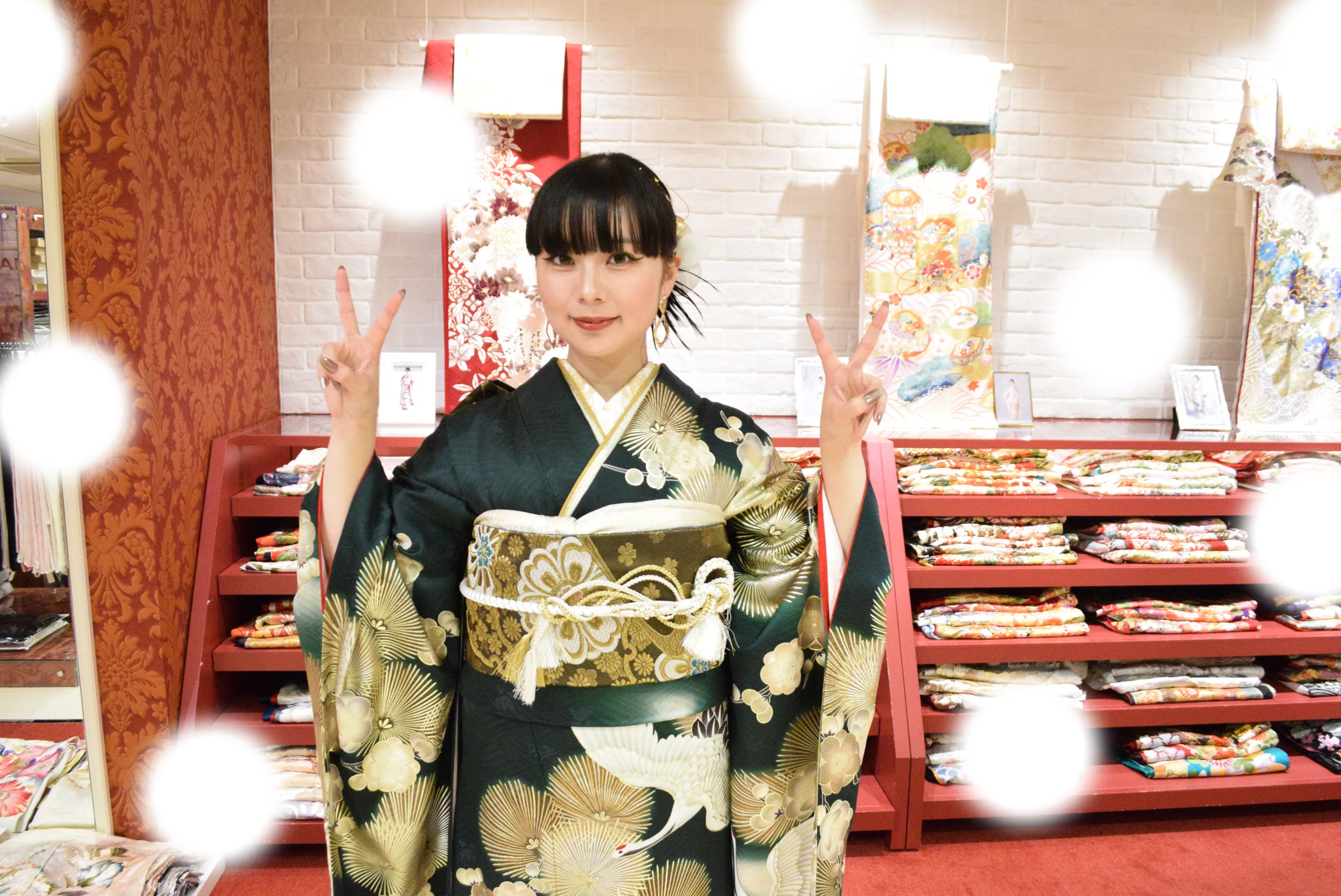 成人式　前撮り　梅田　袴　くすみカラー　かわいい　イマドキ　淡色　古典　タカゼン　撮影